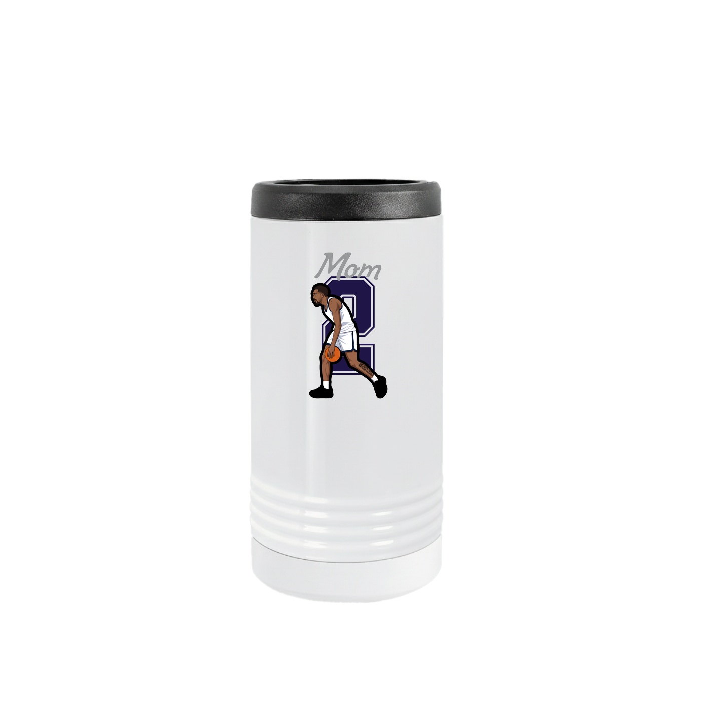 Slim Beverage Holder — Mothers Day Shirsey in White
