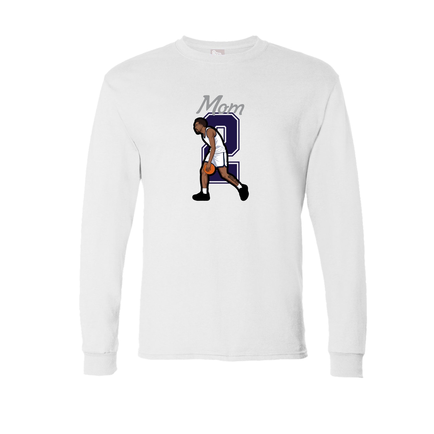 Long Sleeve Tee — Mothers Day Shirsey in White