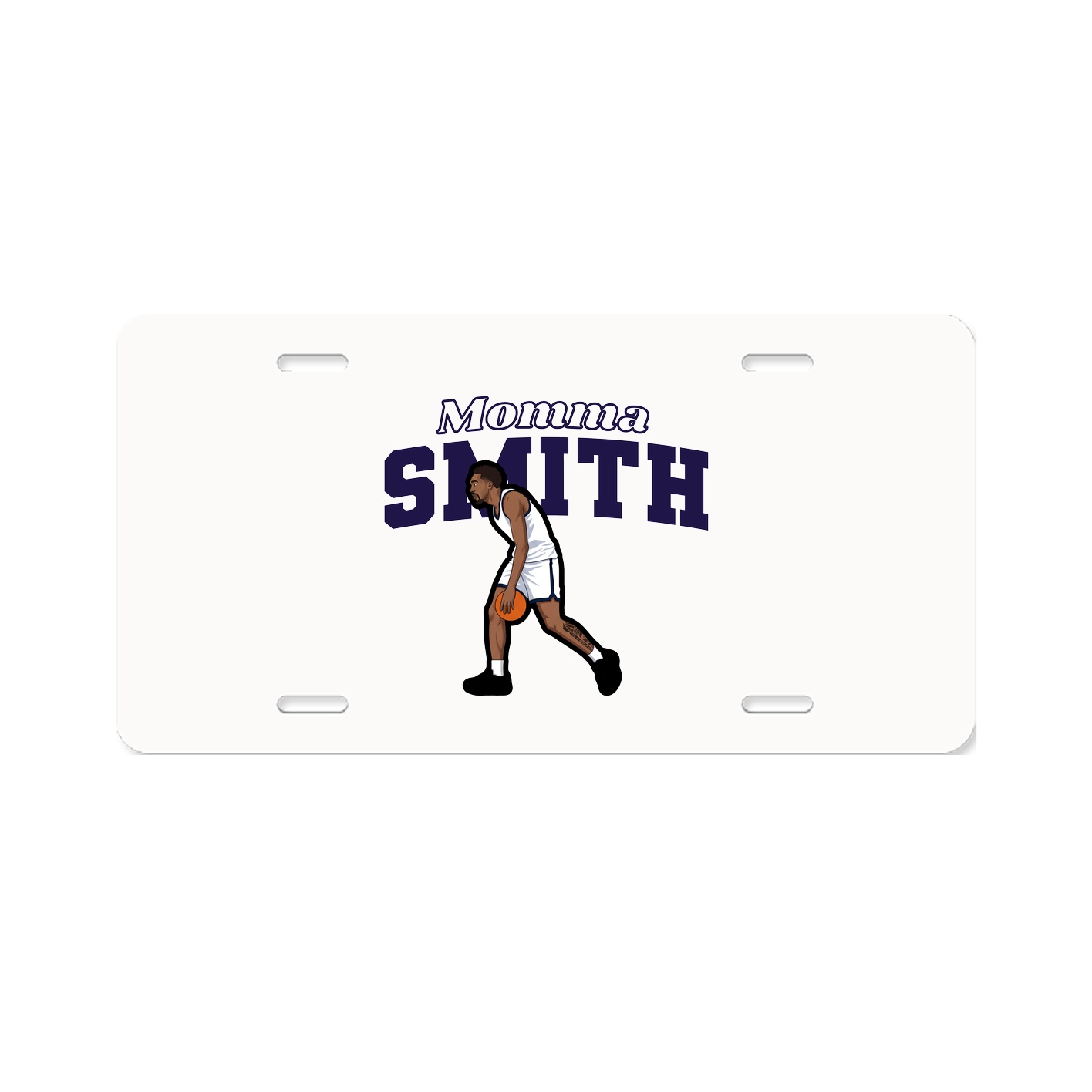 License Plate — Mothers Day Block in Classic