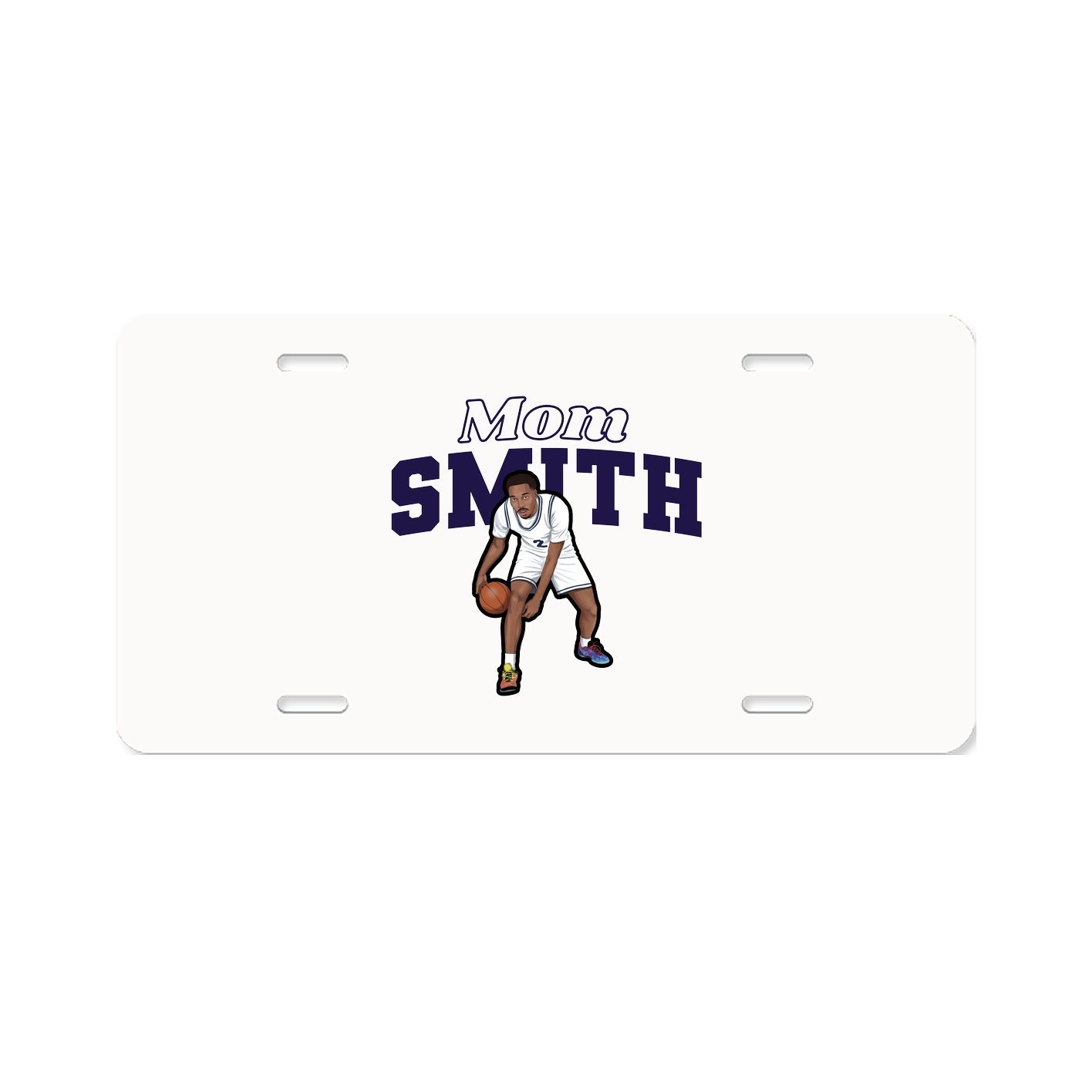 License Plate — Mothers Day Block in Classic