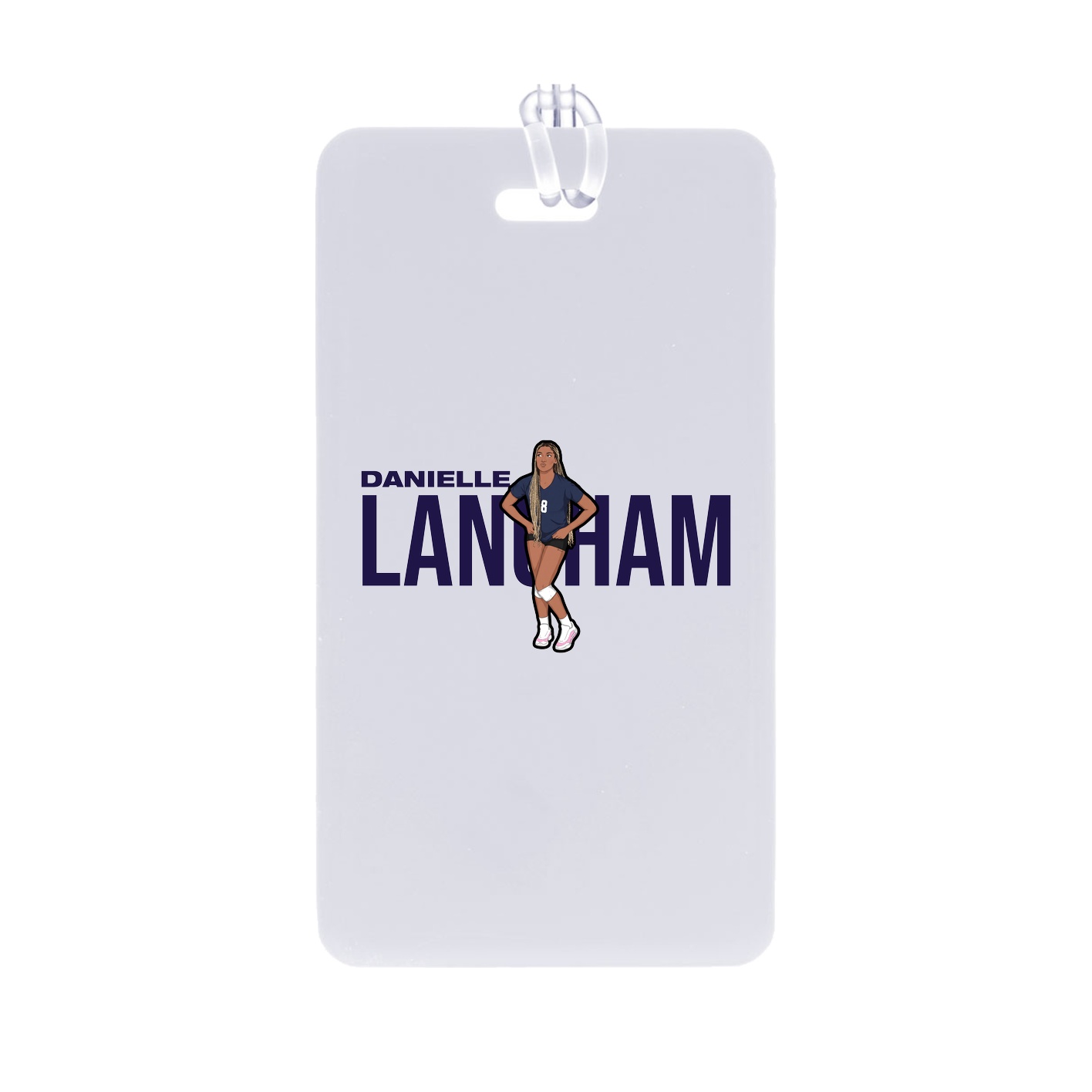 Bag Tag — Player Name in Classic