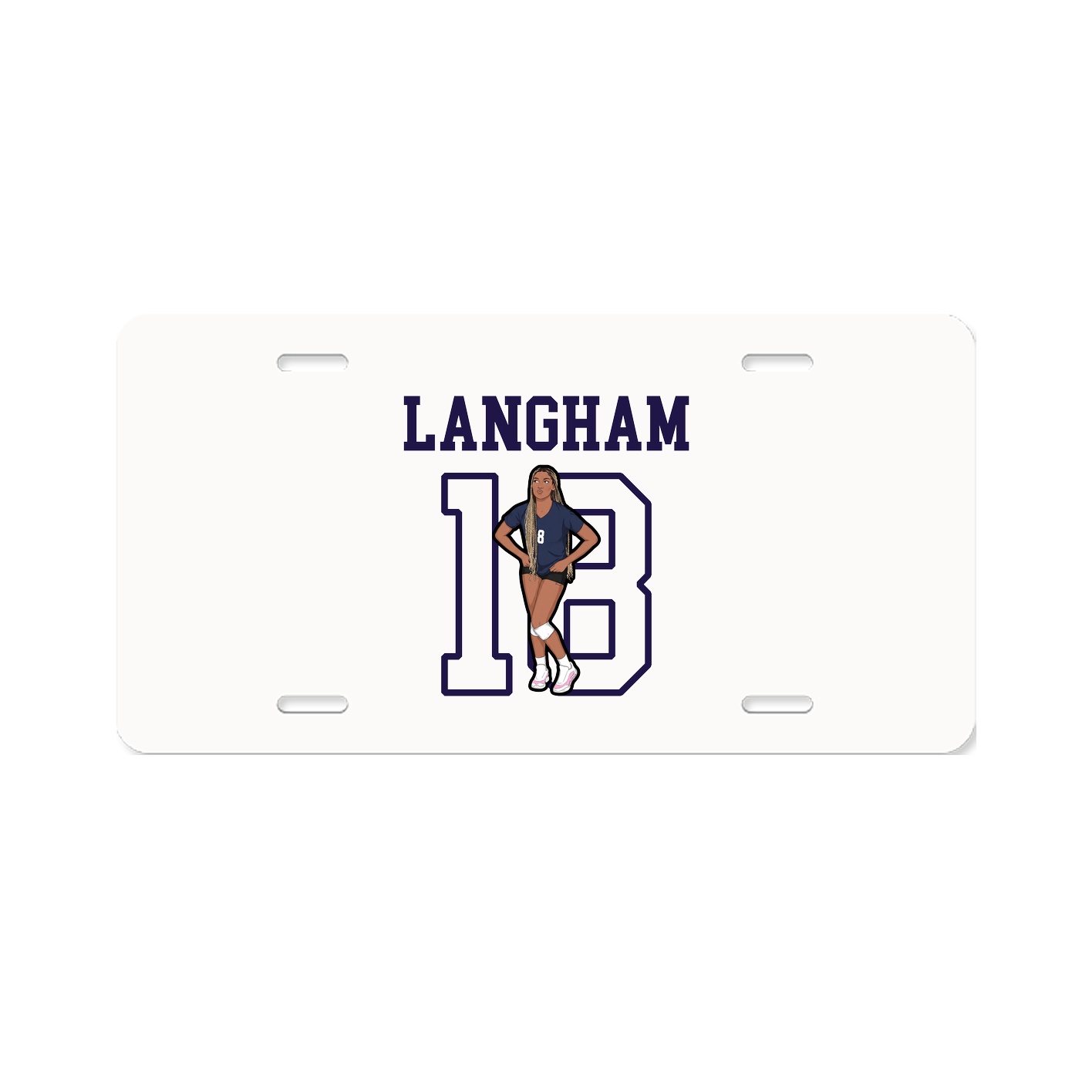 License Plate — Shirsey in Classic