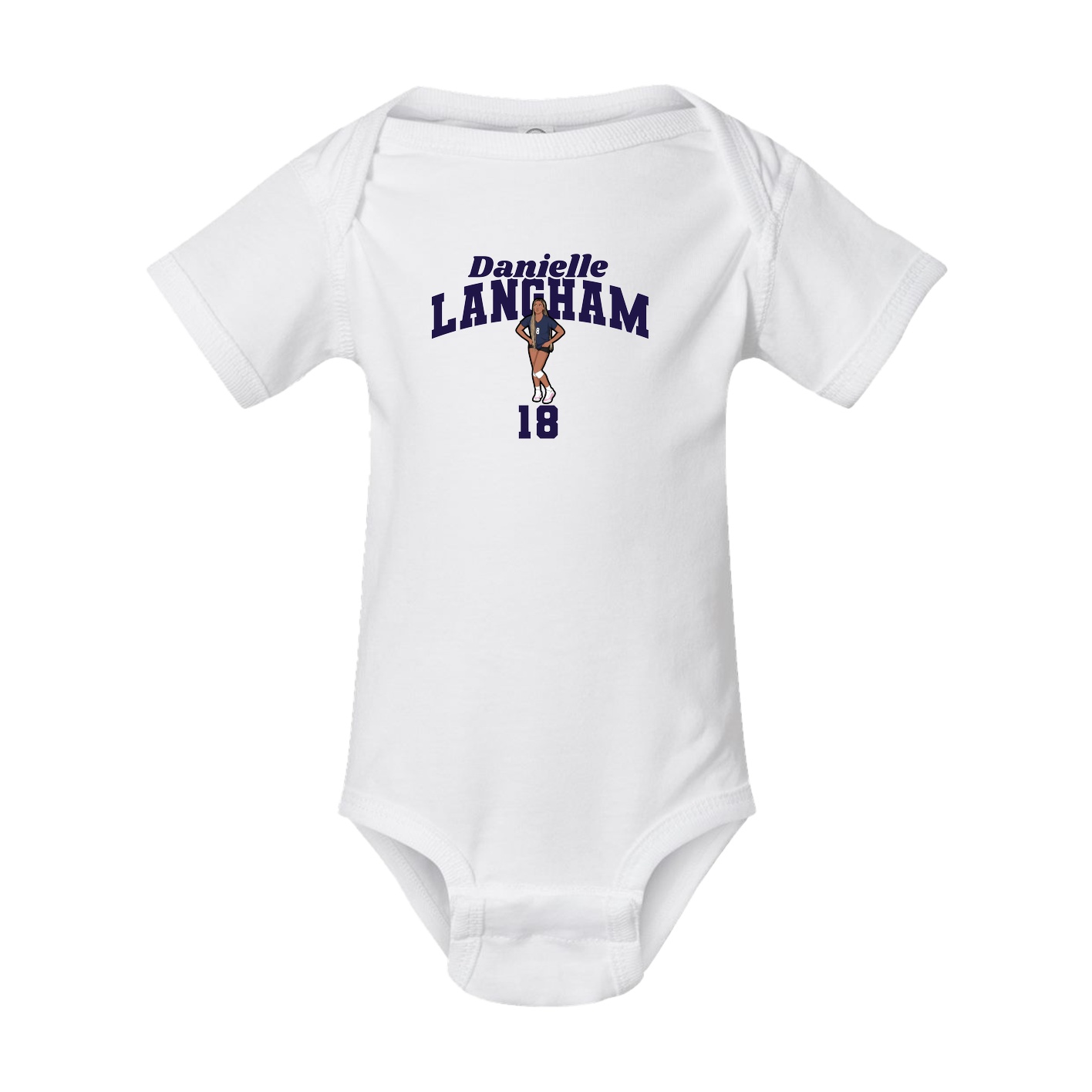 Baby Onesie — Signature Arch in White