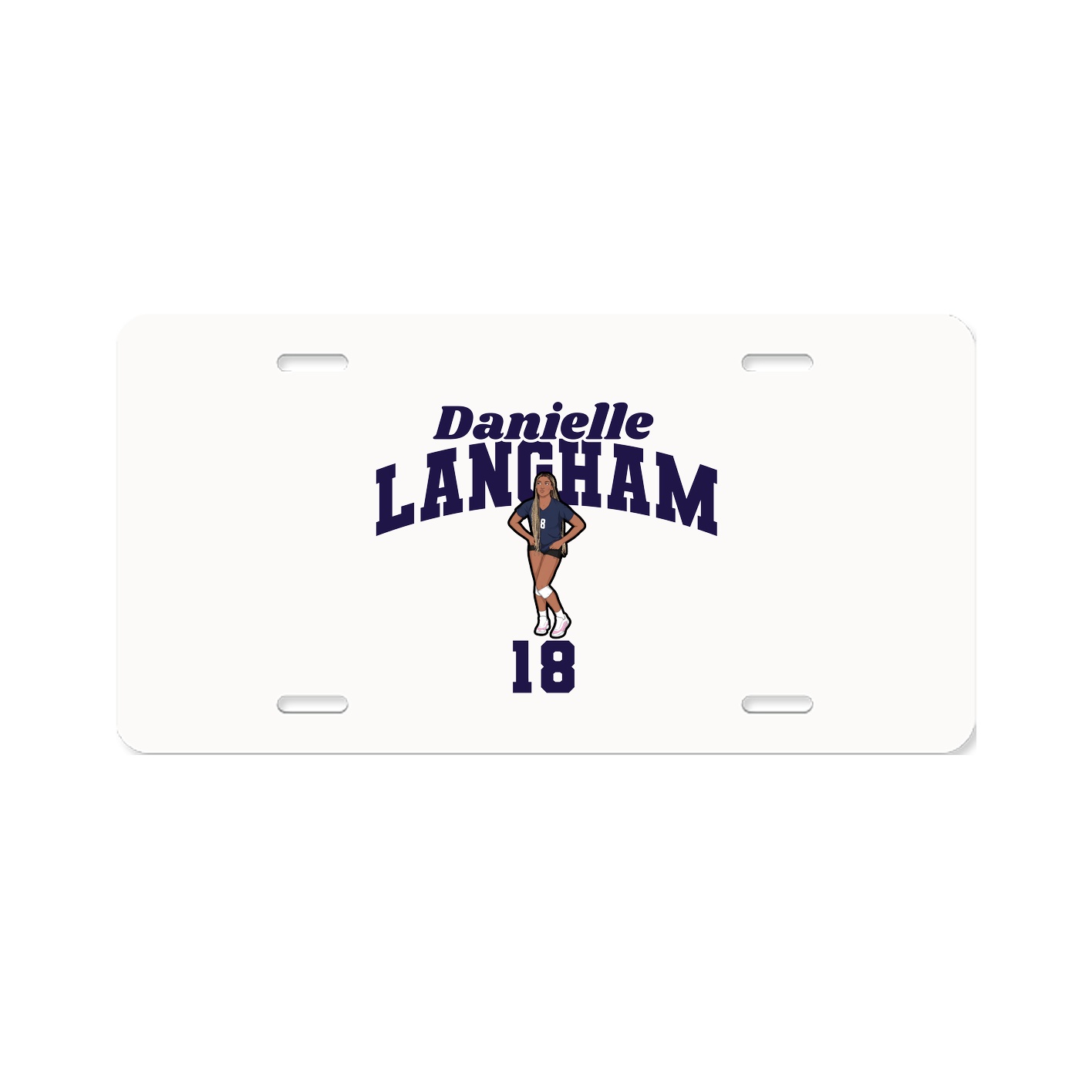License Plate — Signature Arch in Classic