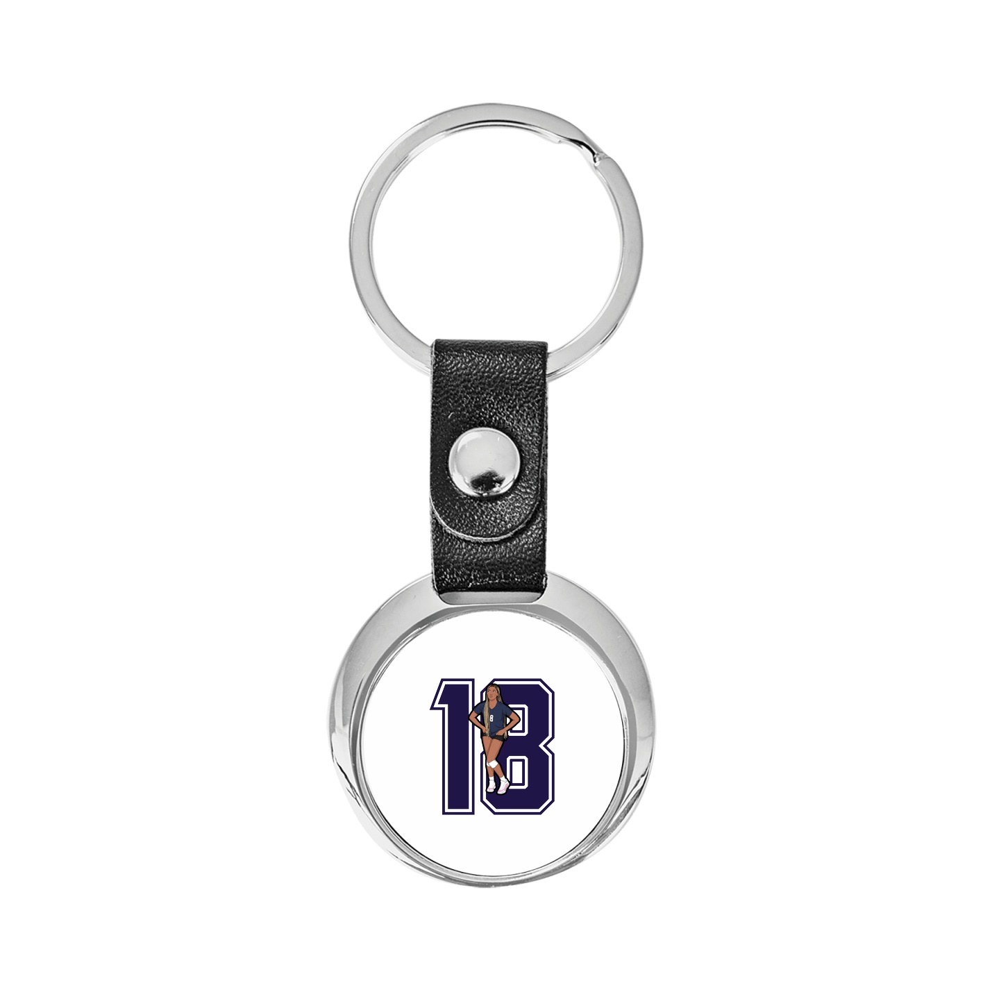Key Chain — Number in Classic
