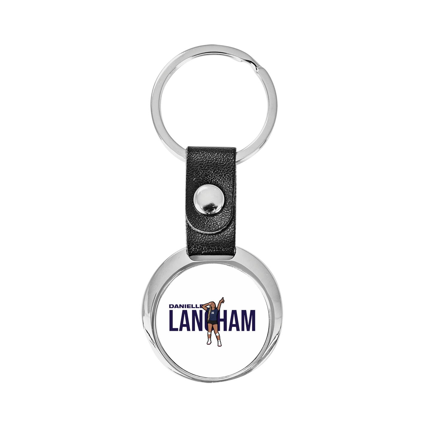 Key Chain — Player Name in Classic