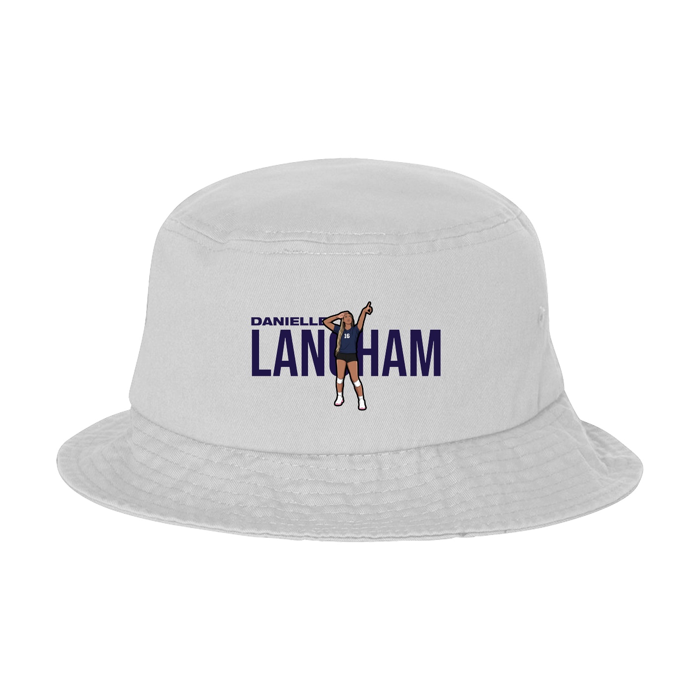 Bucket Cap — Player Name in White