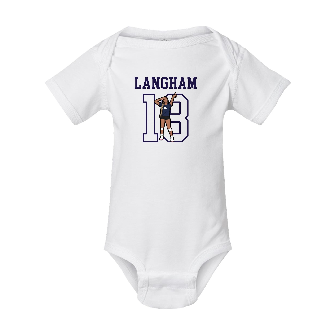 Baby Onesie — Shirsey in White