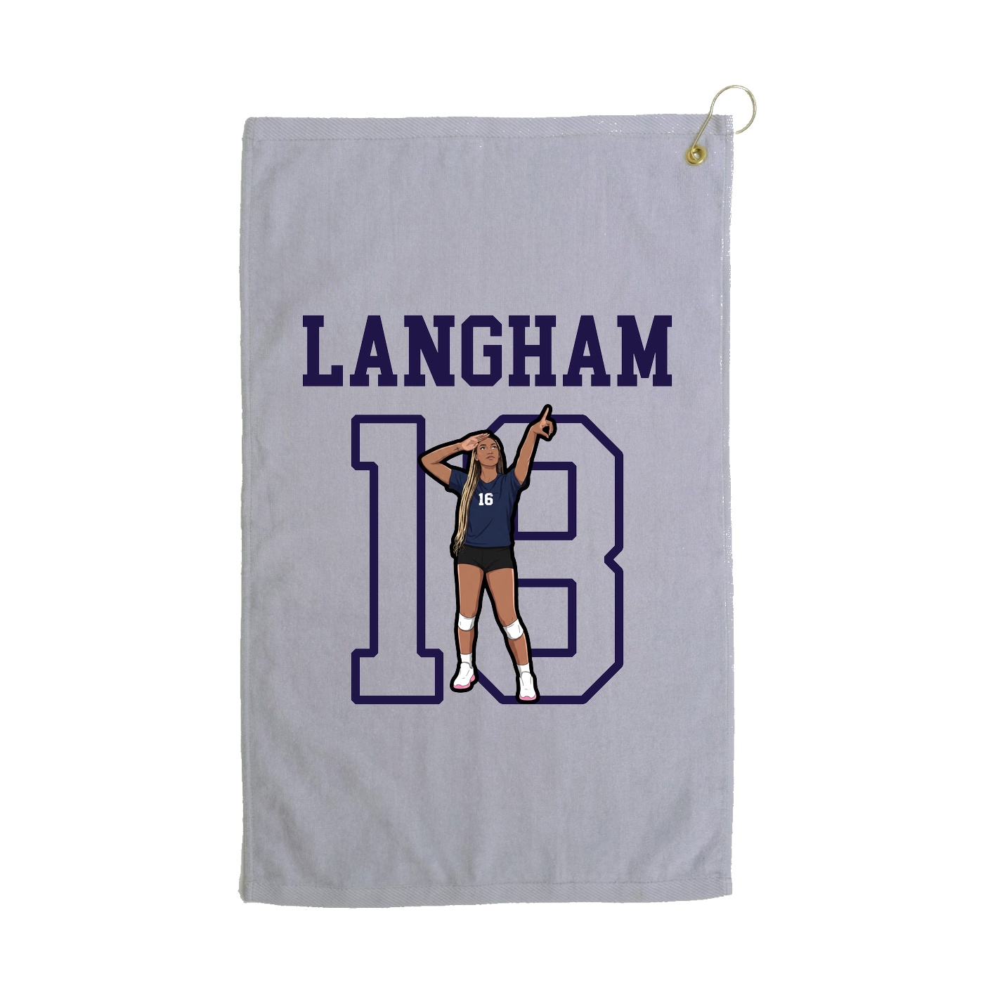 Golf Towel — Shirsey in Grey