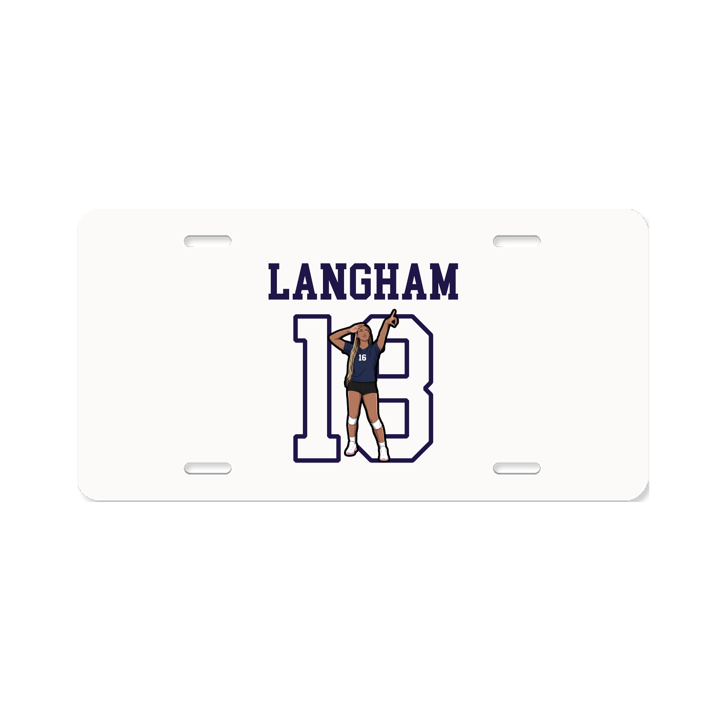 License Plate — Shirsey in Classic
