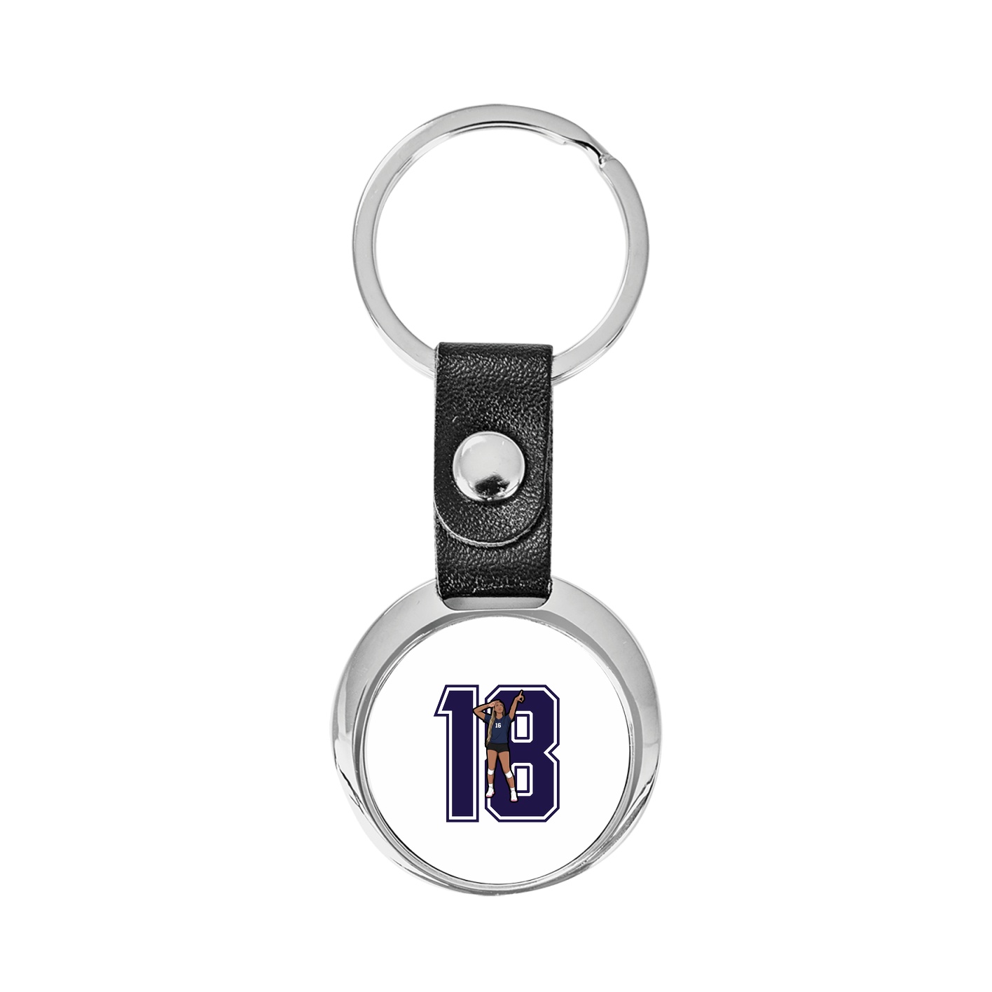 Key Chain — Number in Classic