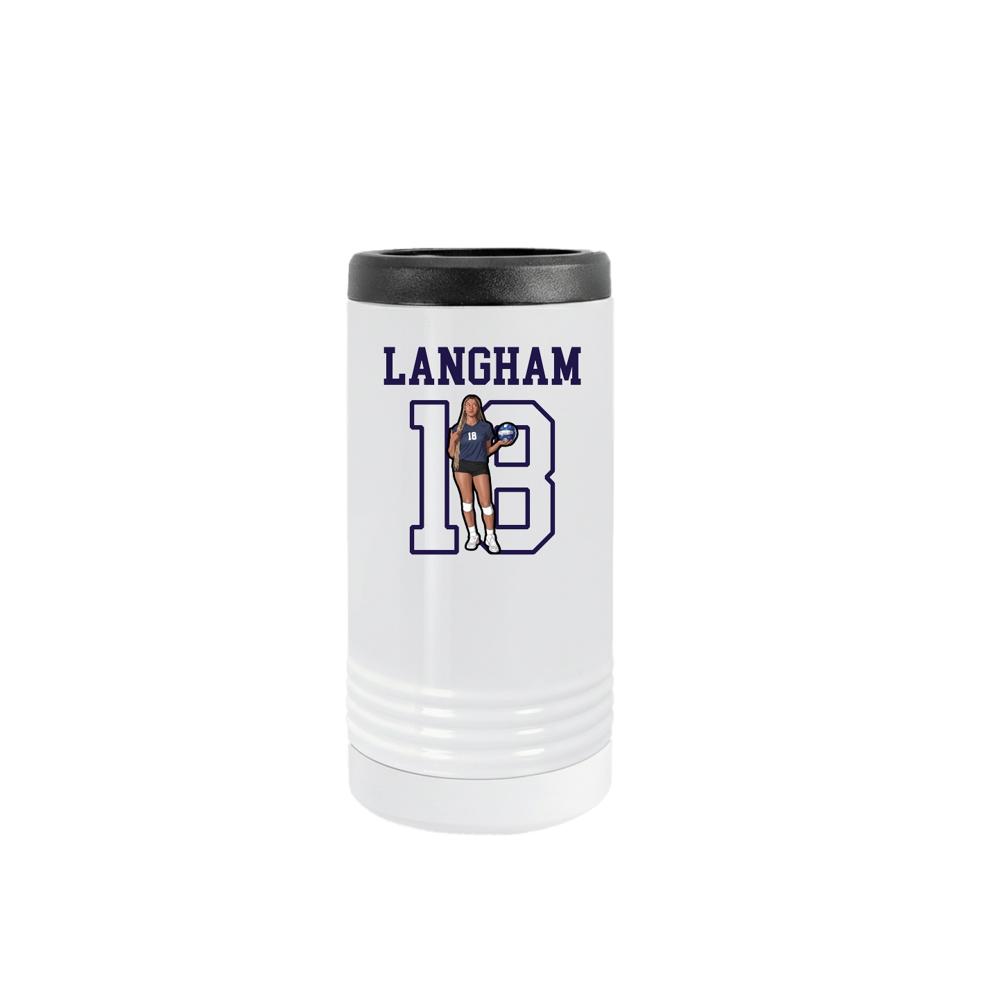 Slim Beverage Holder — Shirsey in White