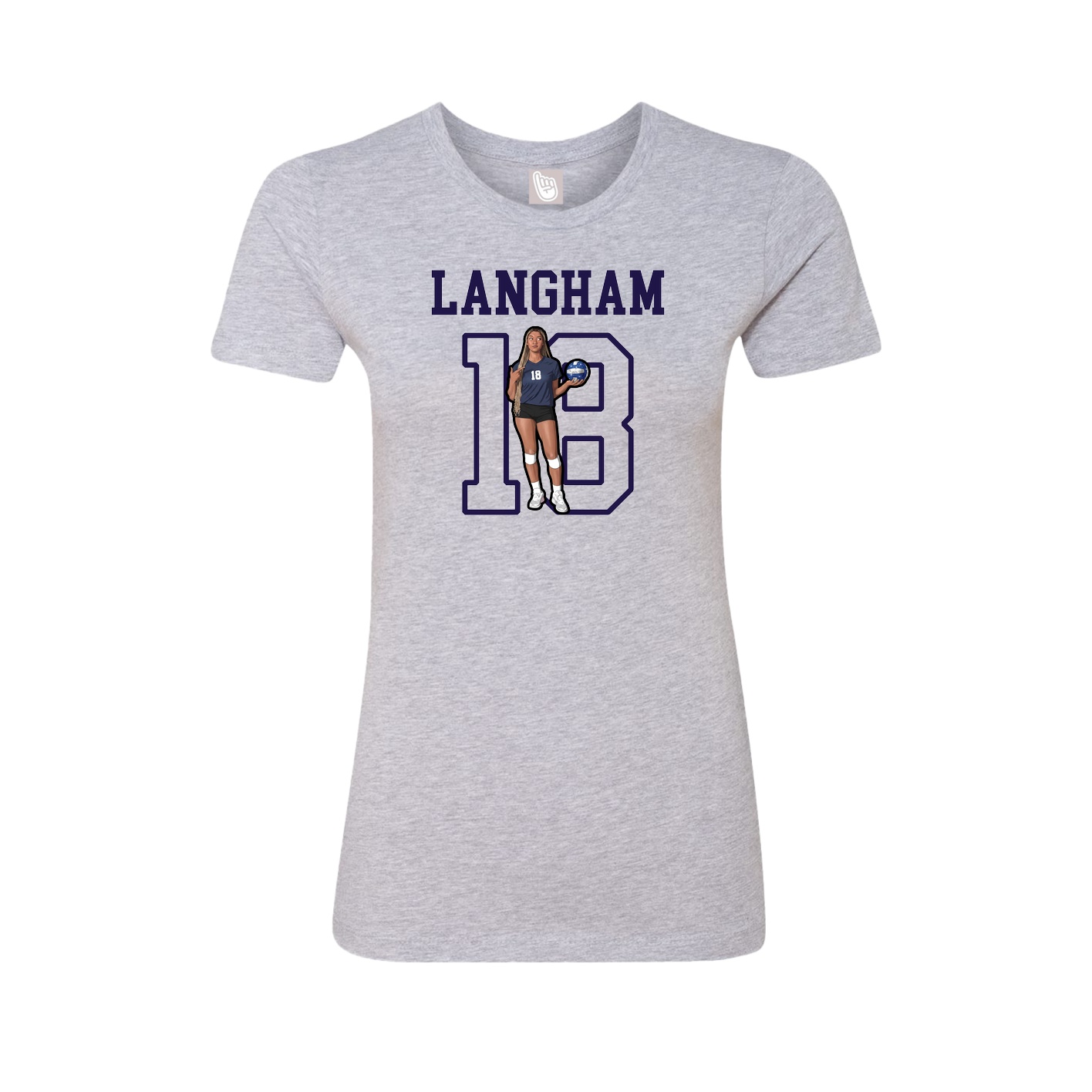 Womens Tee — Shirsey in Grey