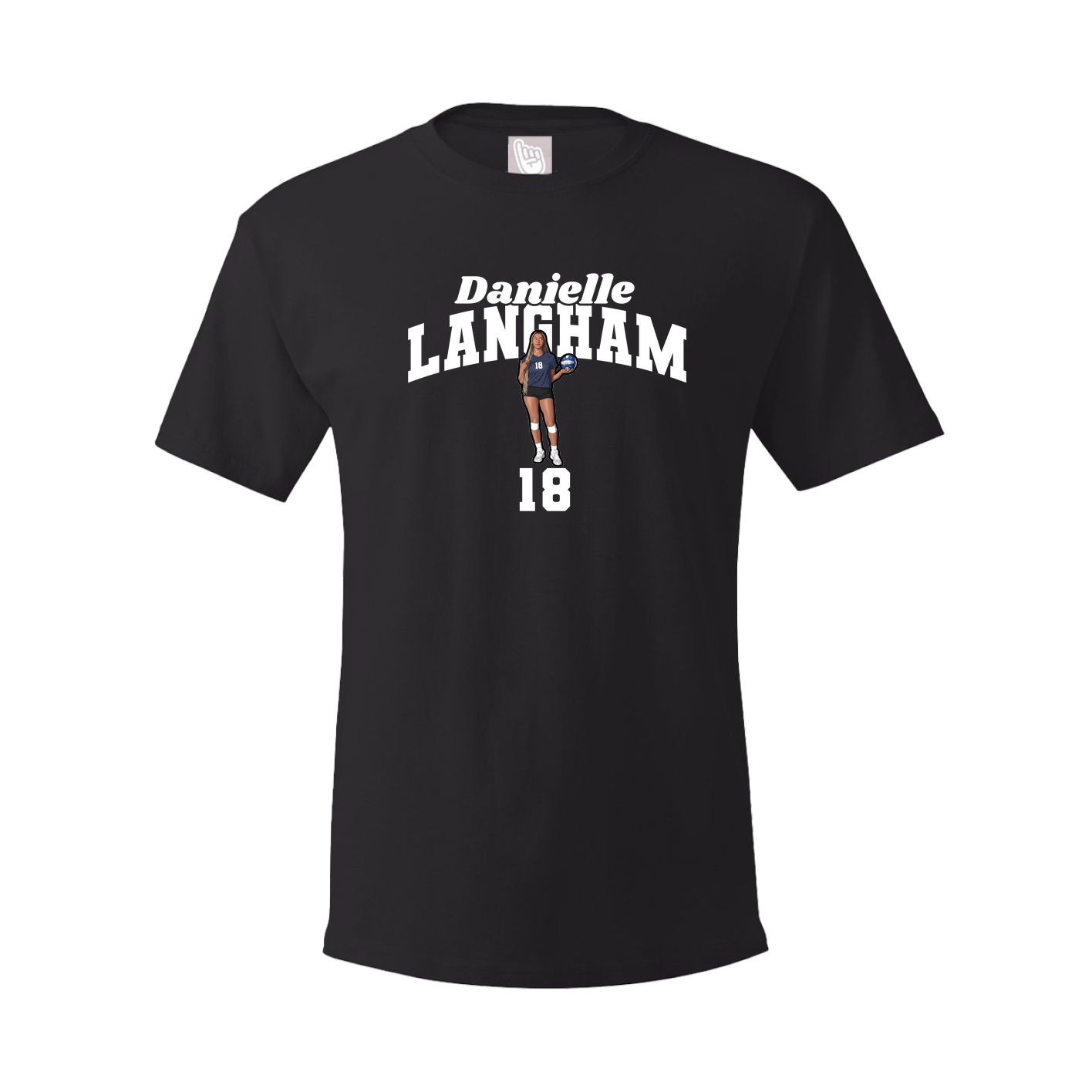 Youth Tee — Signature Arch in Black