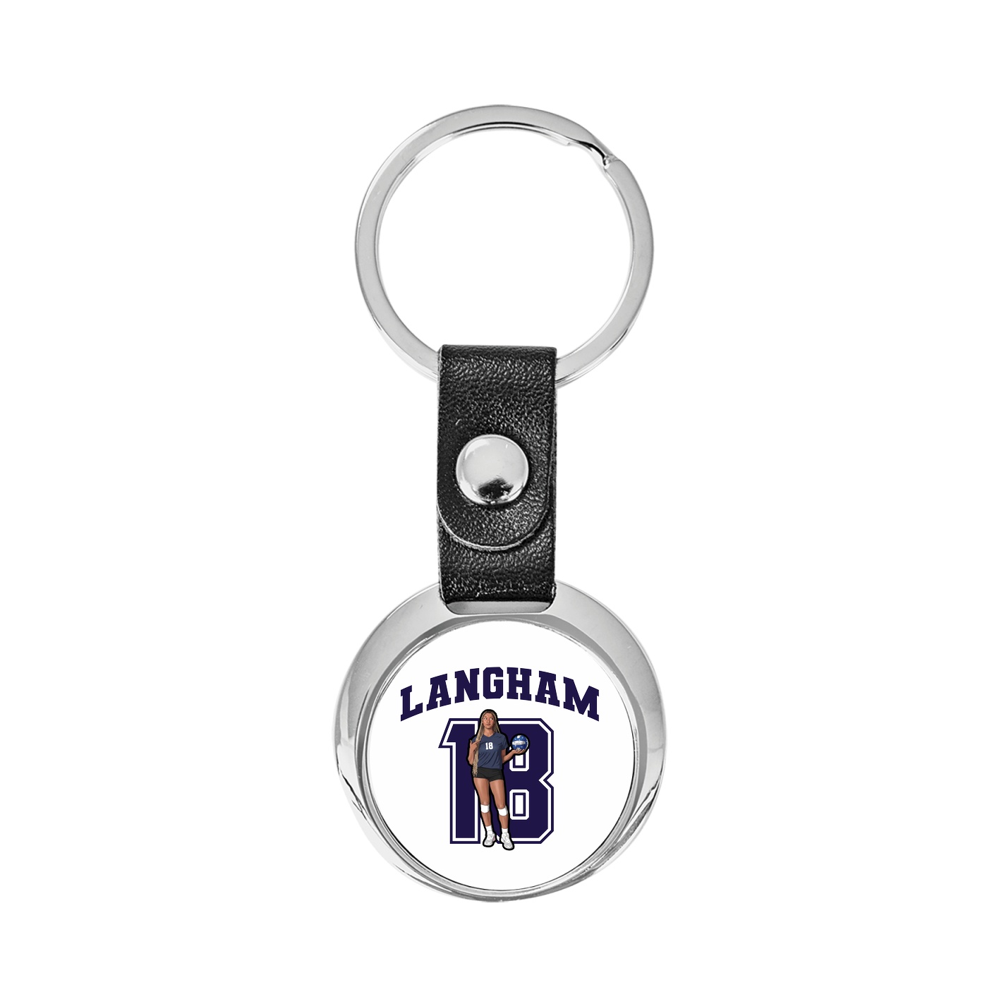 Key Chain — Number in Classic