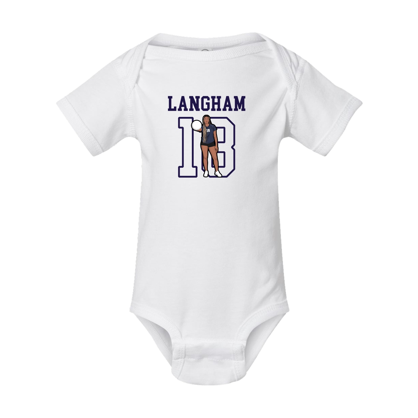 Baby Onesie — Shirsey in White