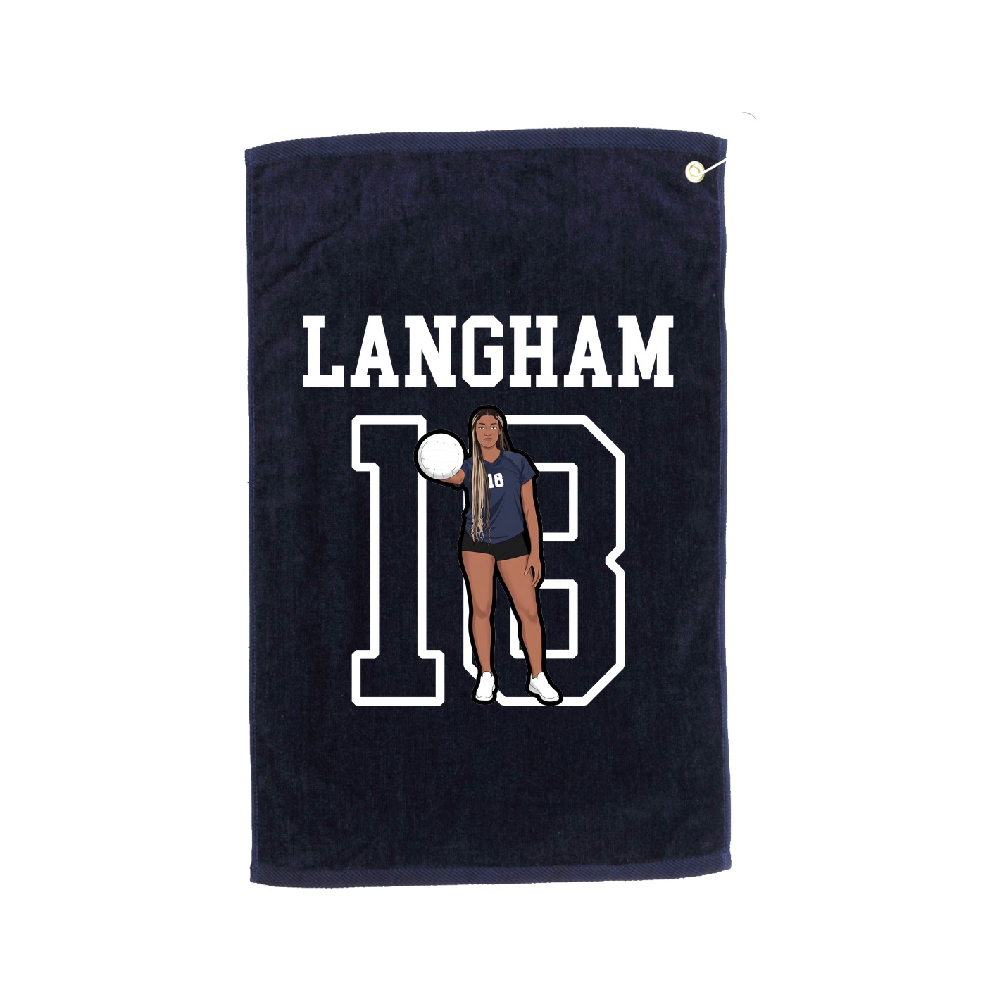 Golf Towel — Shirsey in Navy