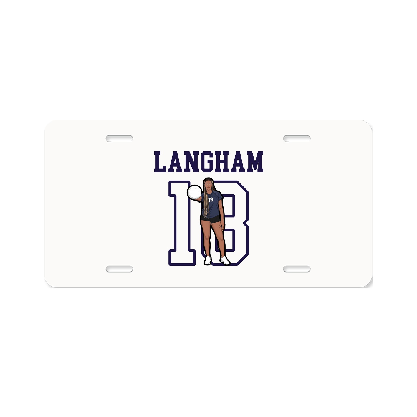 License Plate — Shirsey in Classic