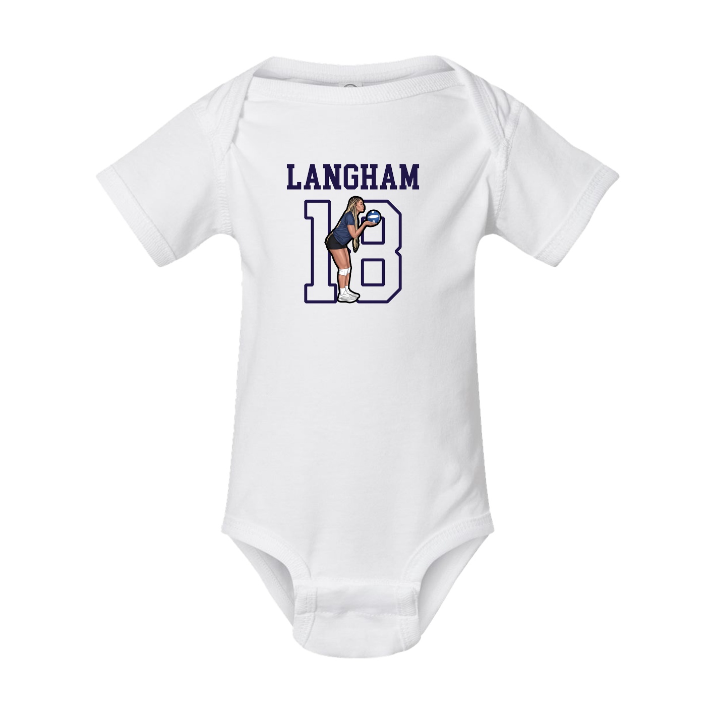 Baby Onesie — Shirsey in White