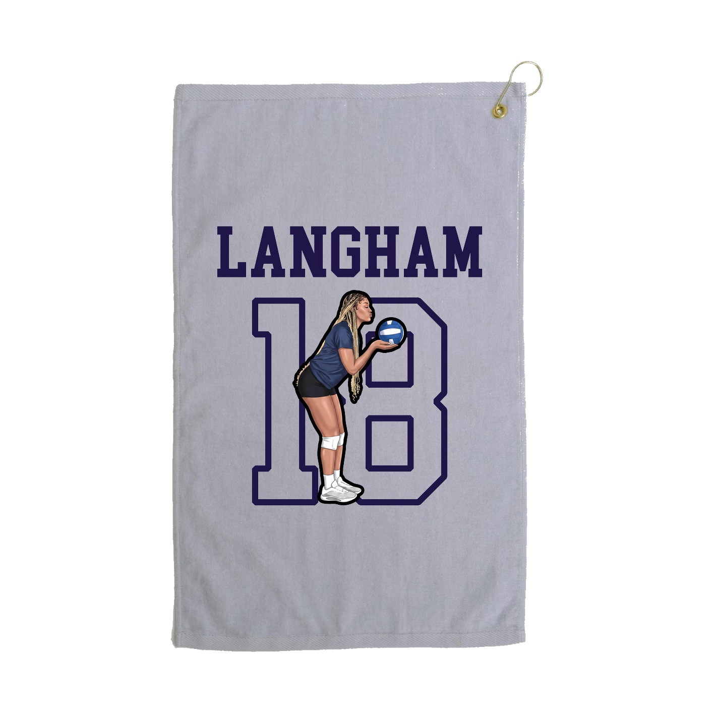 Golf Towel — Shirsey in Grey