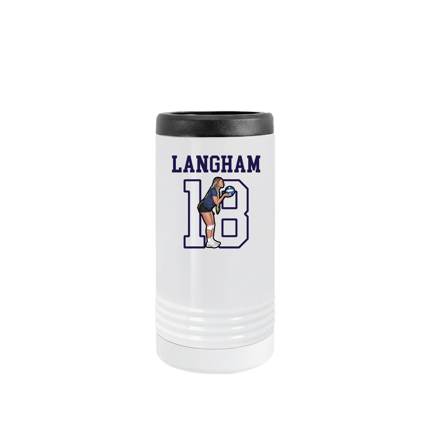 Slim Beverage Holder — Shirsey in White