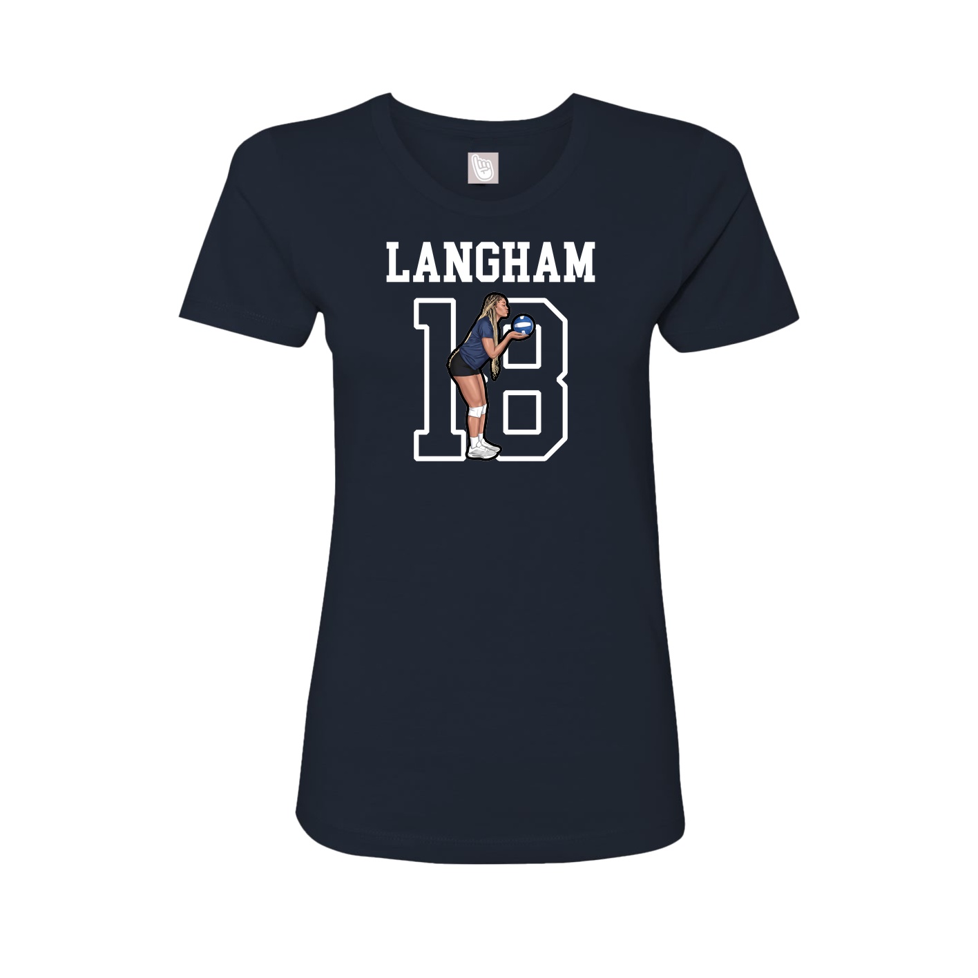 Womens Tee — Shirsey in Navy