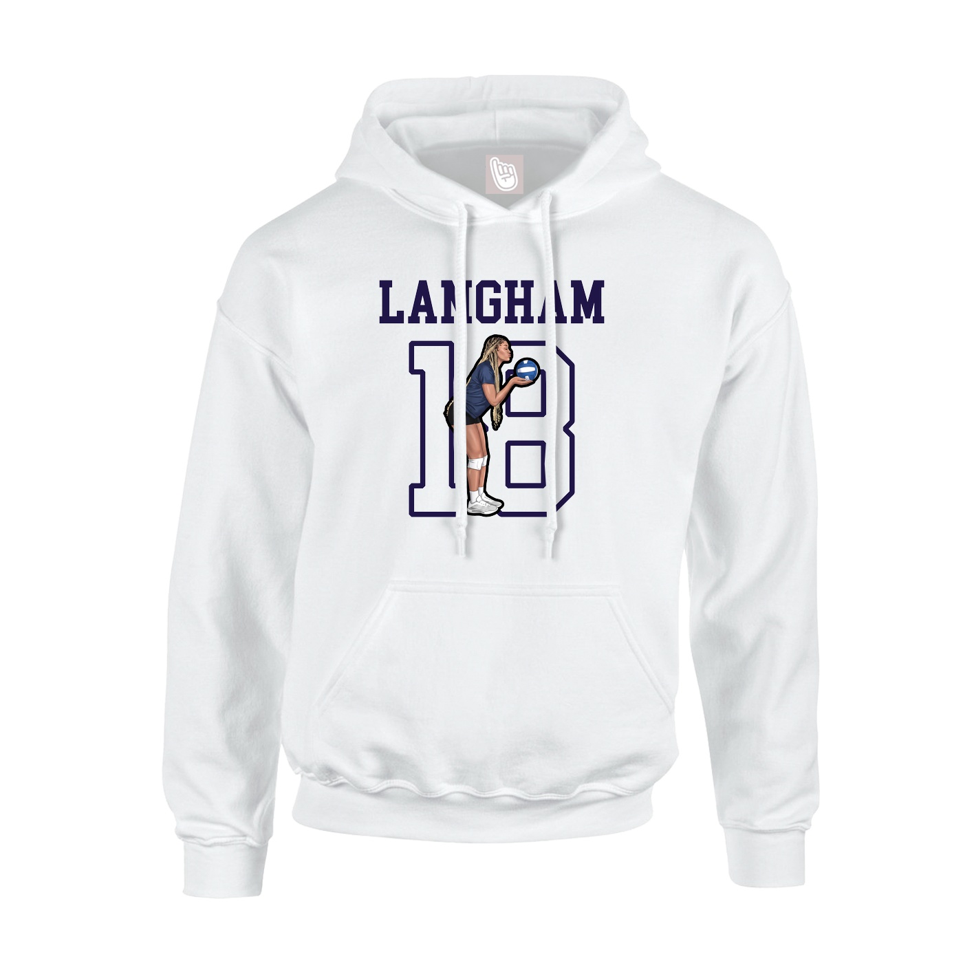 Youth Hoodie — Shirsey in White