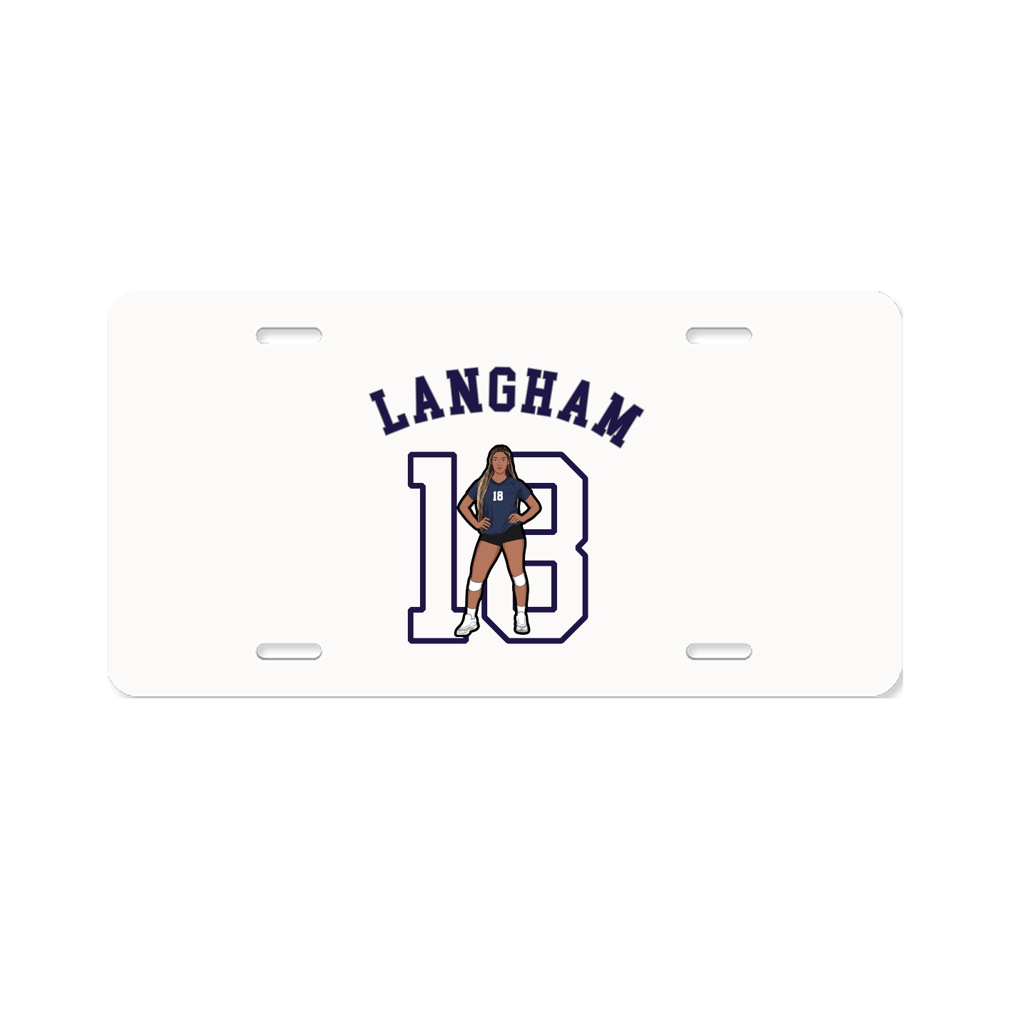 License Plate — Shirsey Arch in Classic