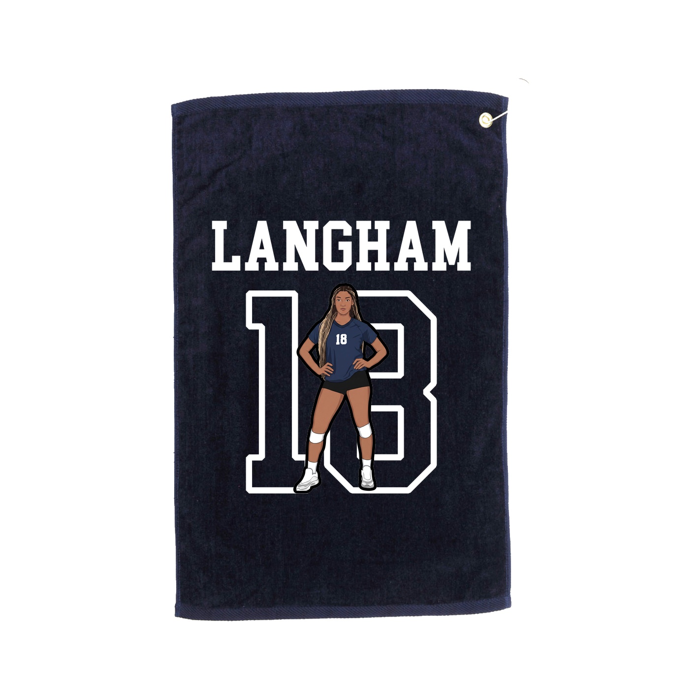 Golf Towel — Shirsey in Navy