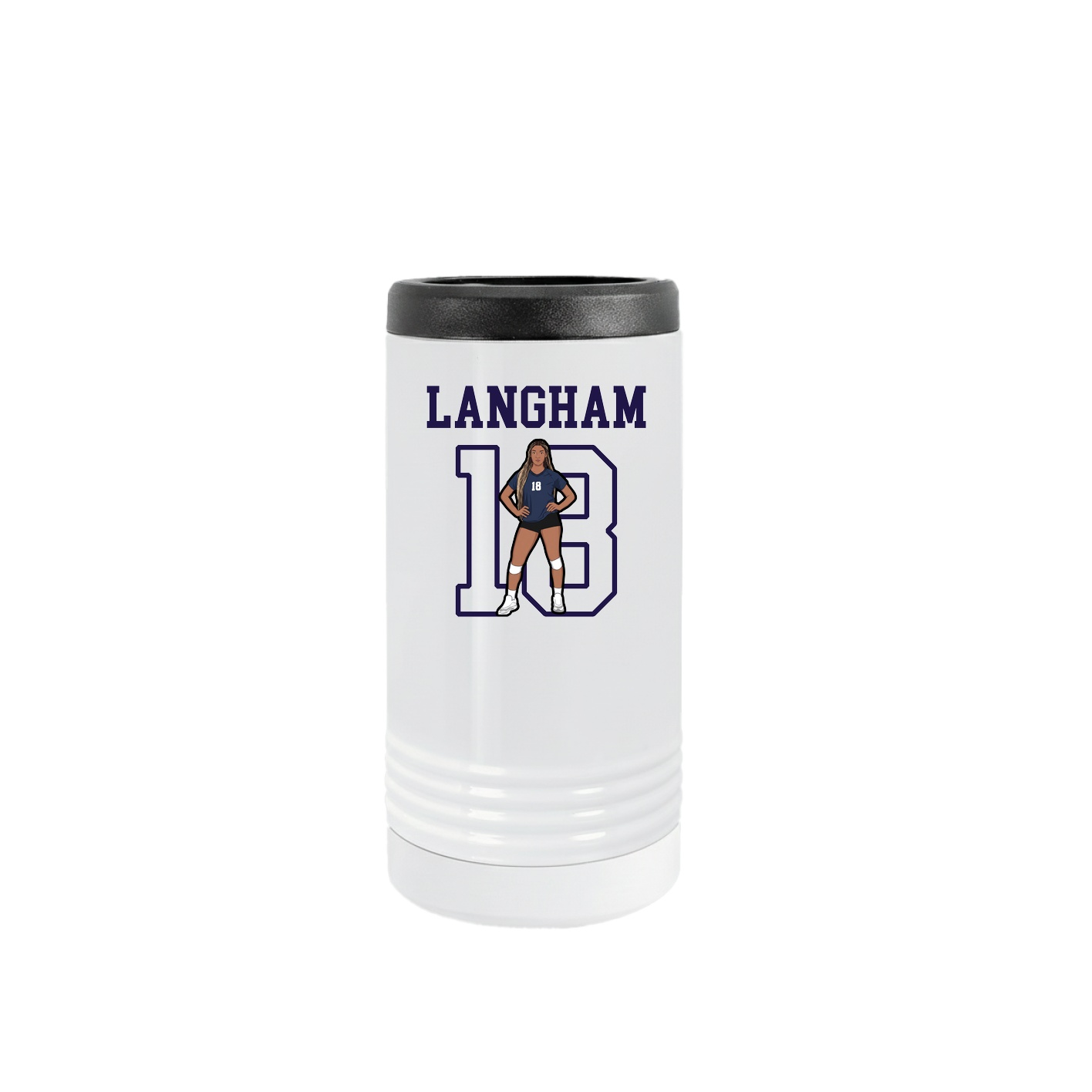 Slim Beverage Holder — Shirsey in White