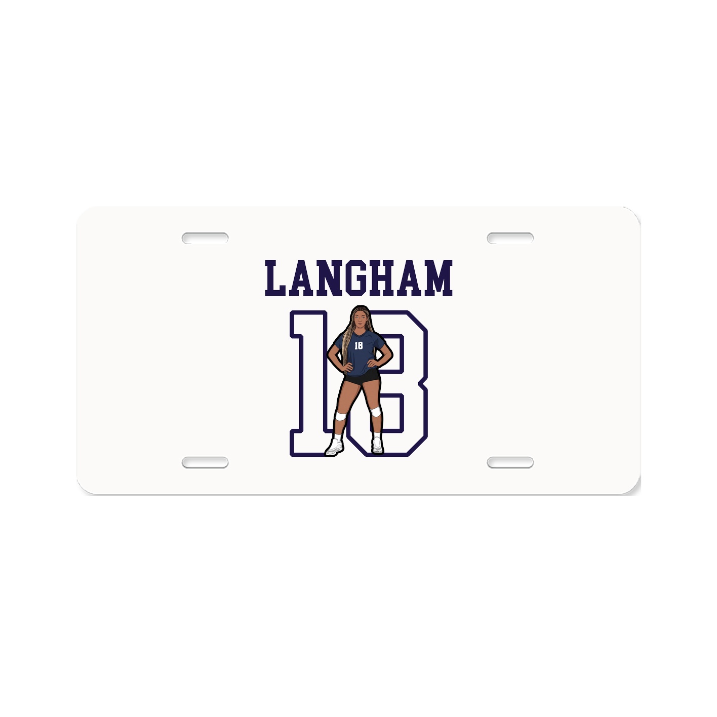 License Plate — Shirsey in Classic