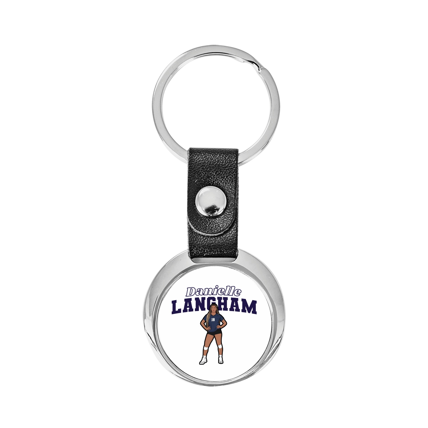 Key Chain — Name Arch in Classic