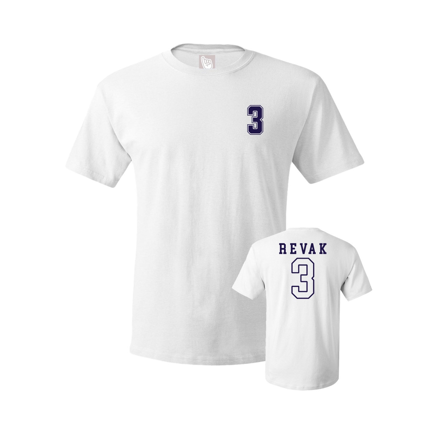 Tee — Chest Back in White