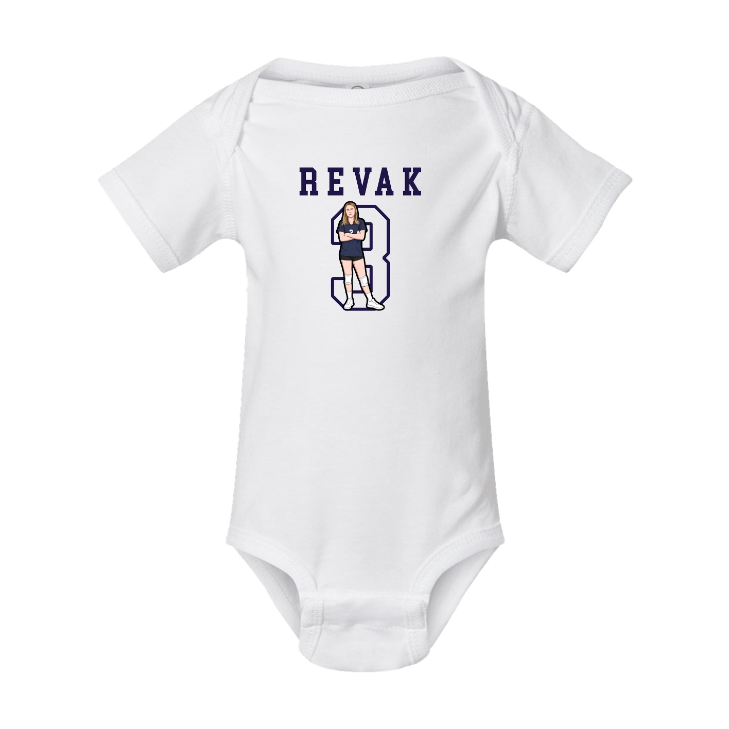 Baby Onesie — Shirsey in White