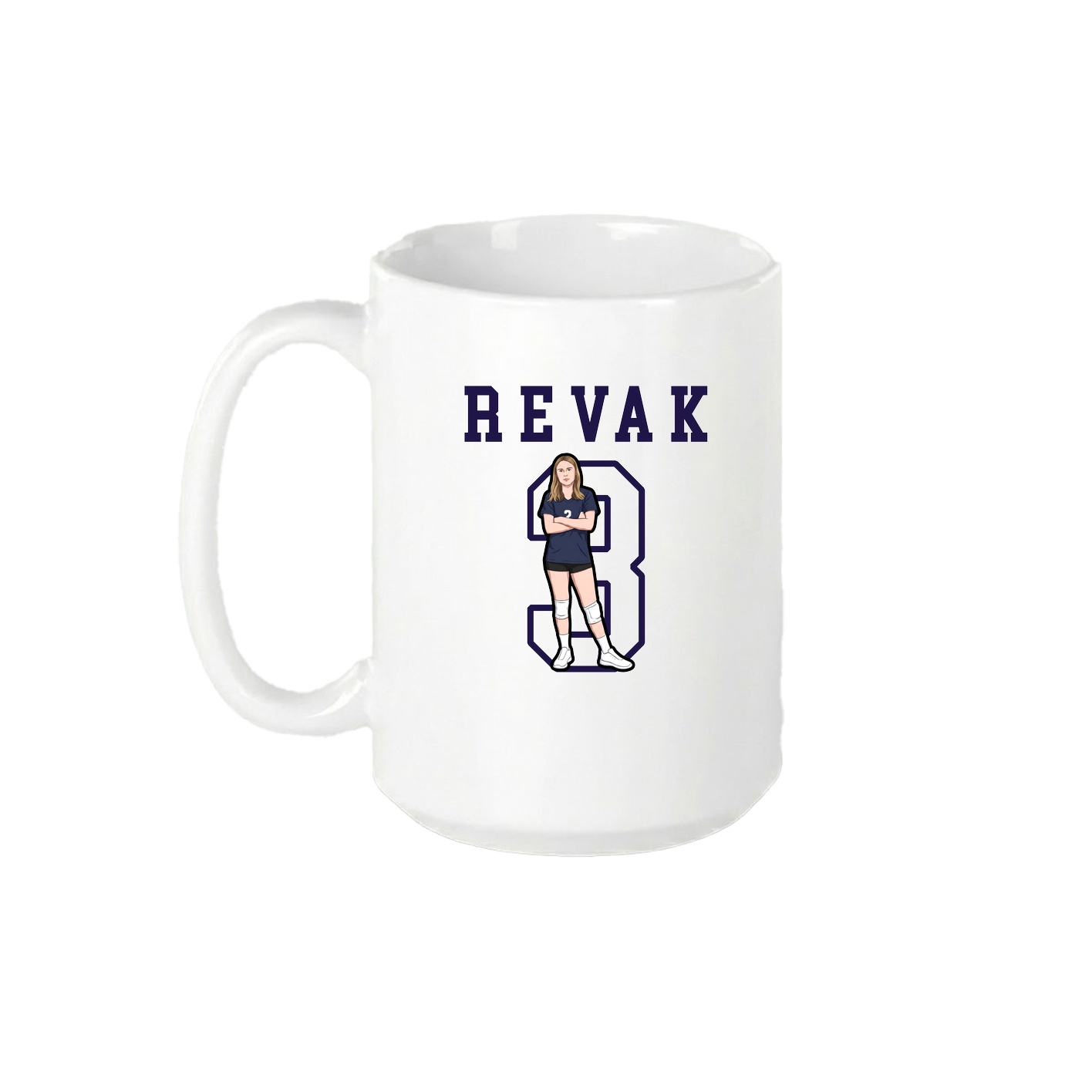 15oz Coffee Mug — Shirsey in White