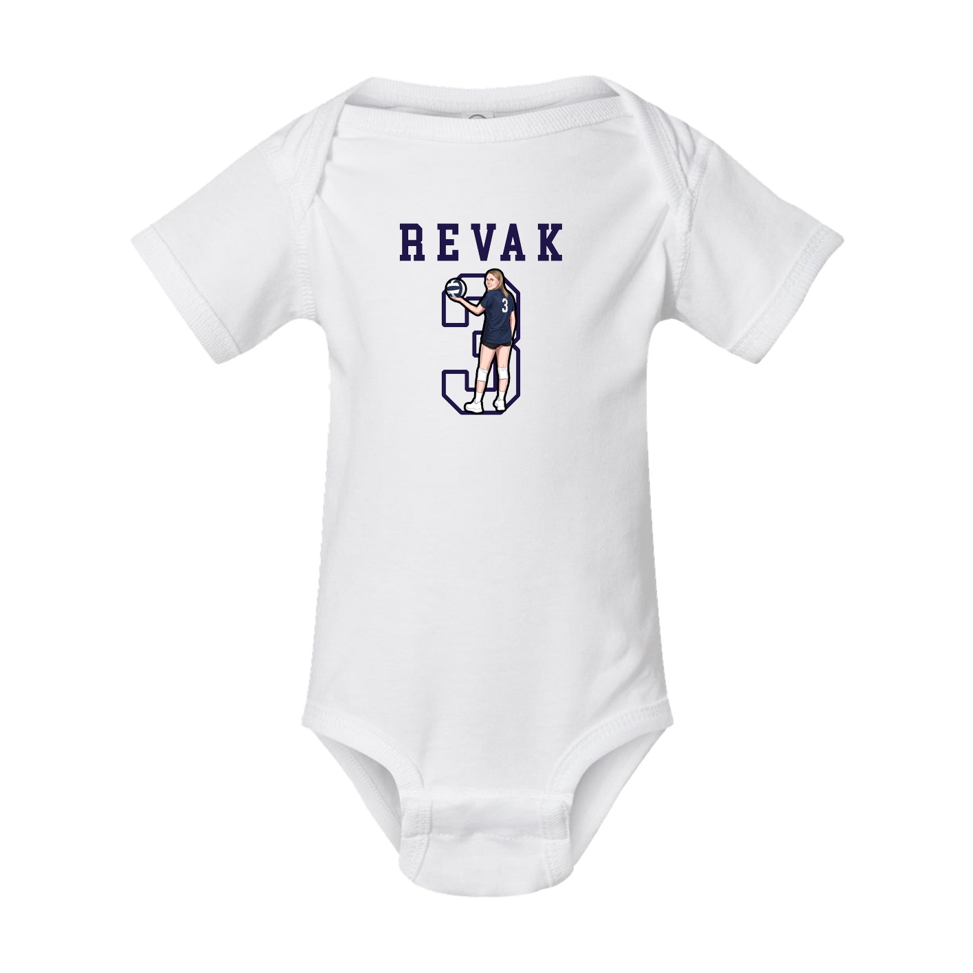 Baby Onesie — Shirsey in White