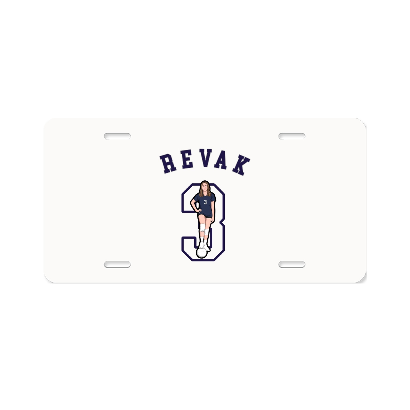 License Plate — Shirsey Arch in Classic