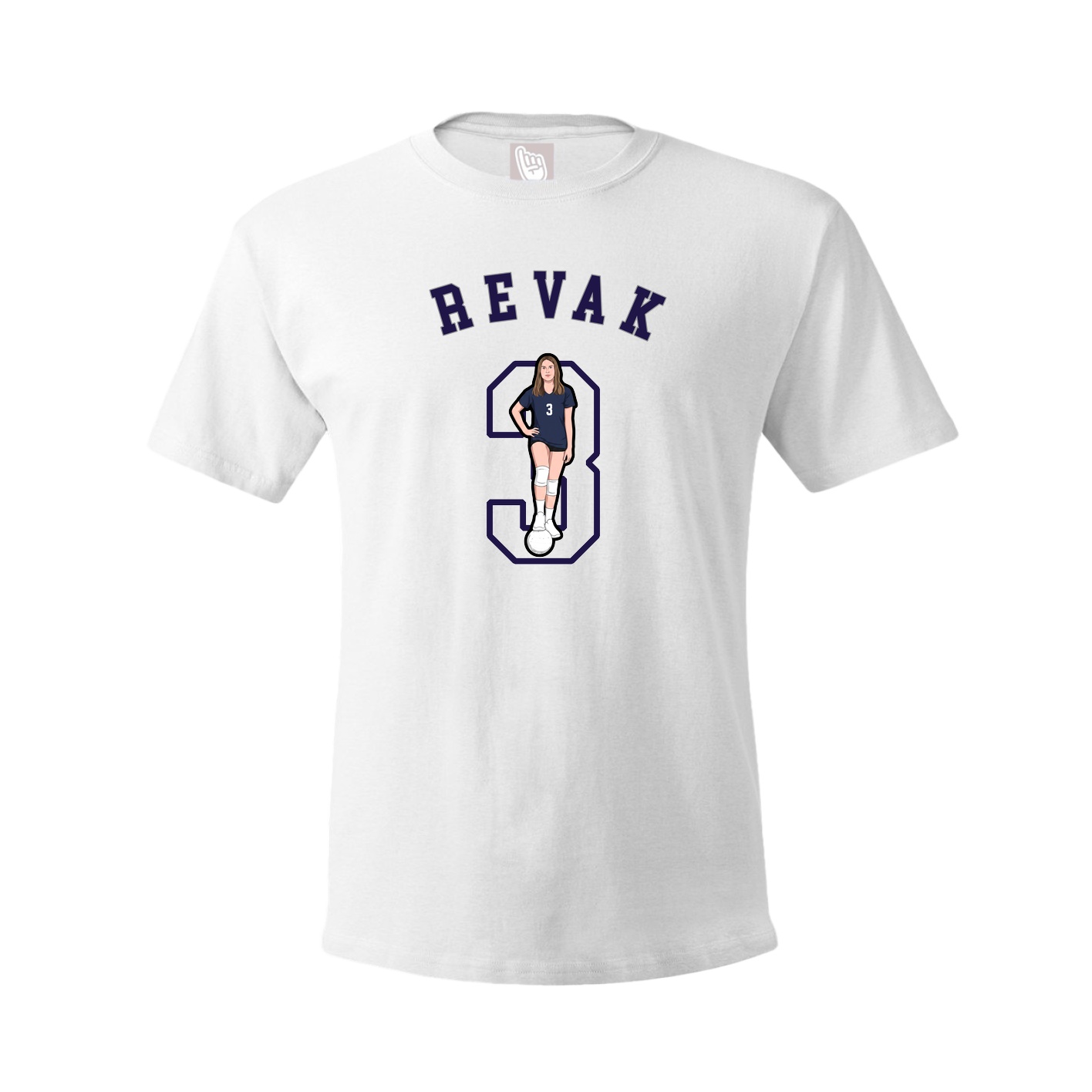 Tee — Shirsey Arch in White
