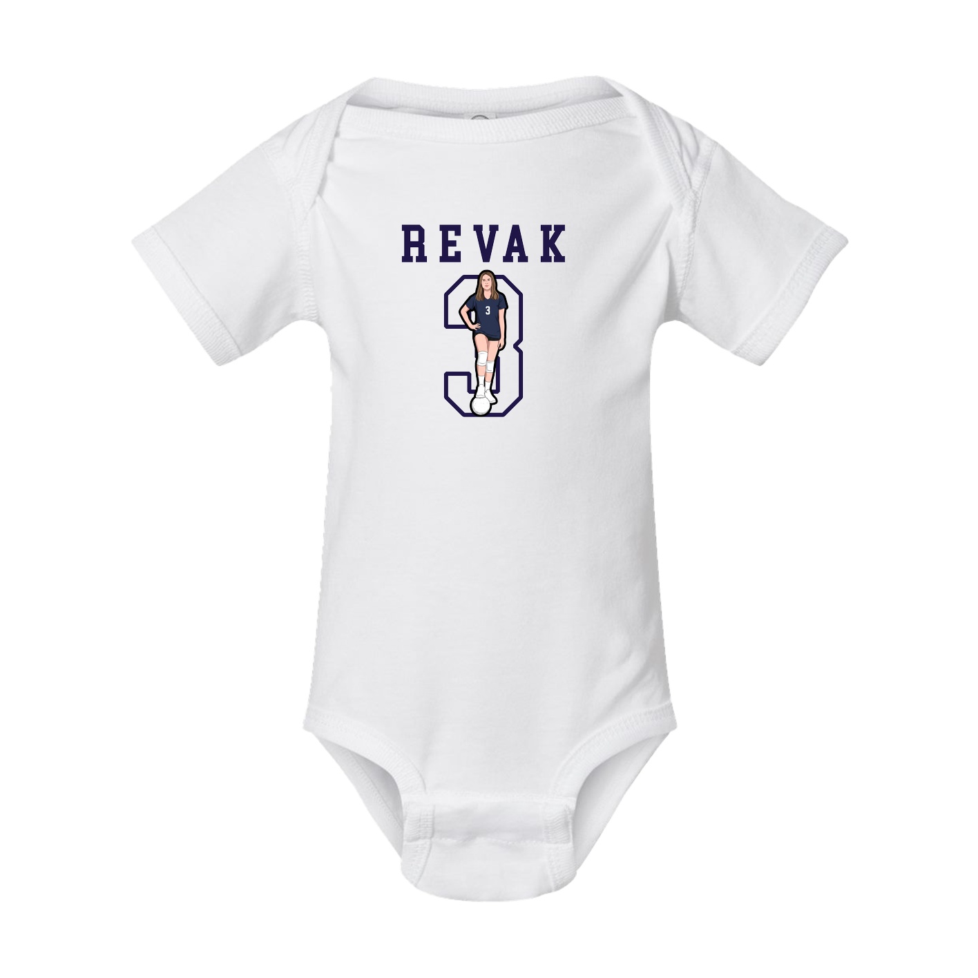 Baby Onesie — Shirsey in White