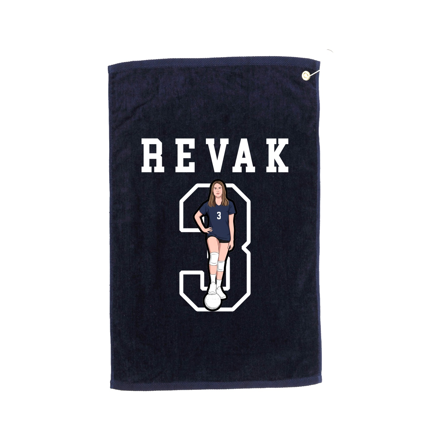 Golf Towel — Shirsey in Navy
