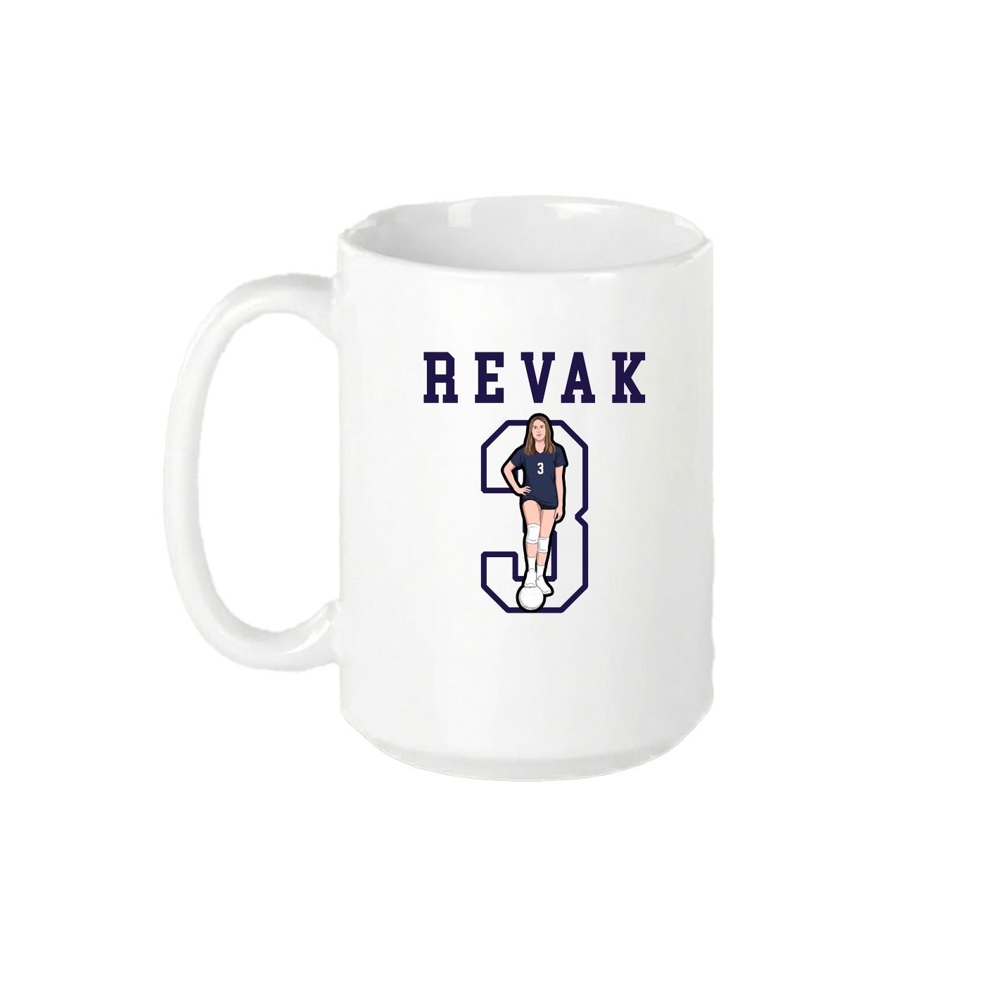15oz Coffee Mug — Shirsey in White