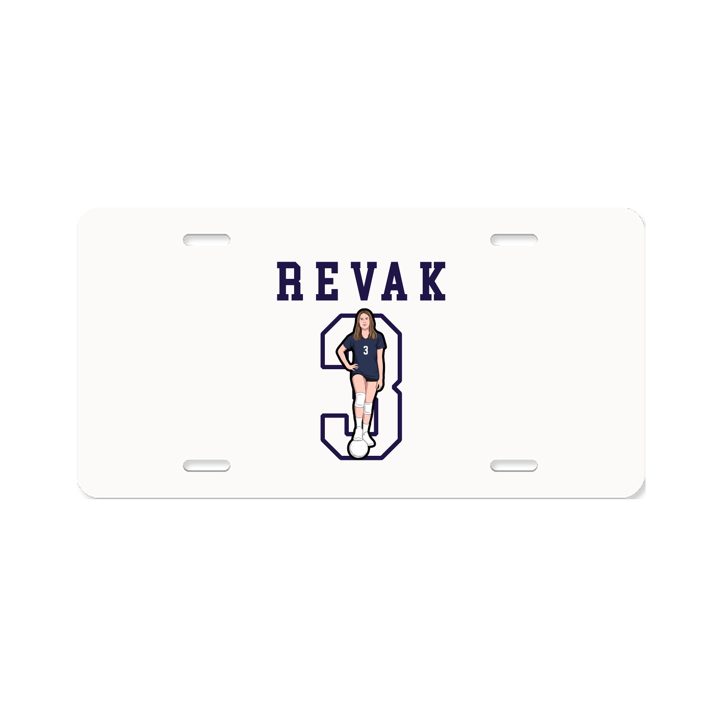 License Plate — Shirsey in Classic