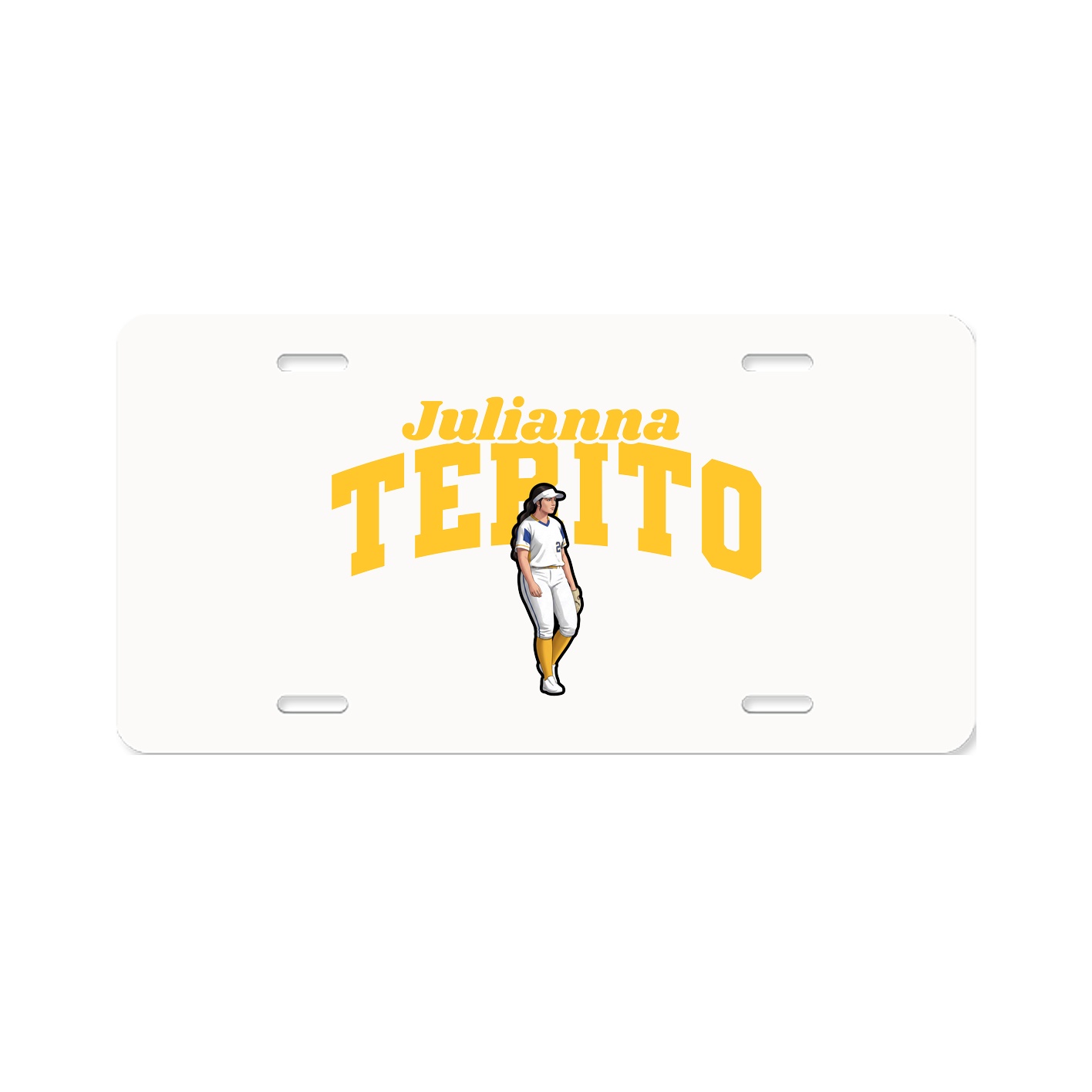 License Plate — Signature Arch in Classic