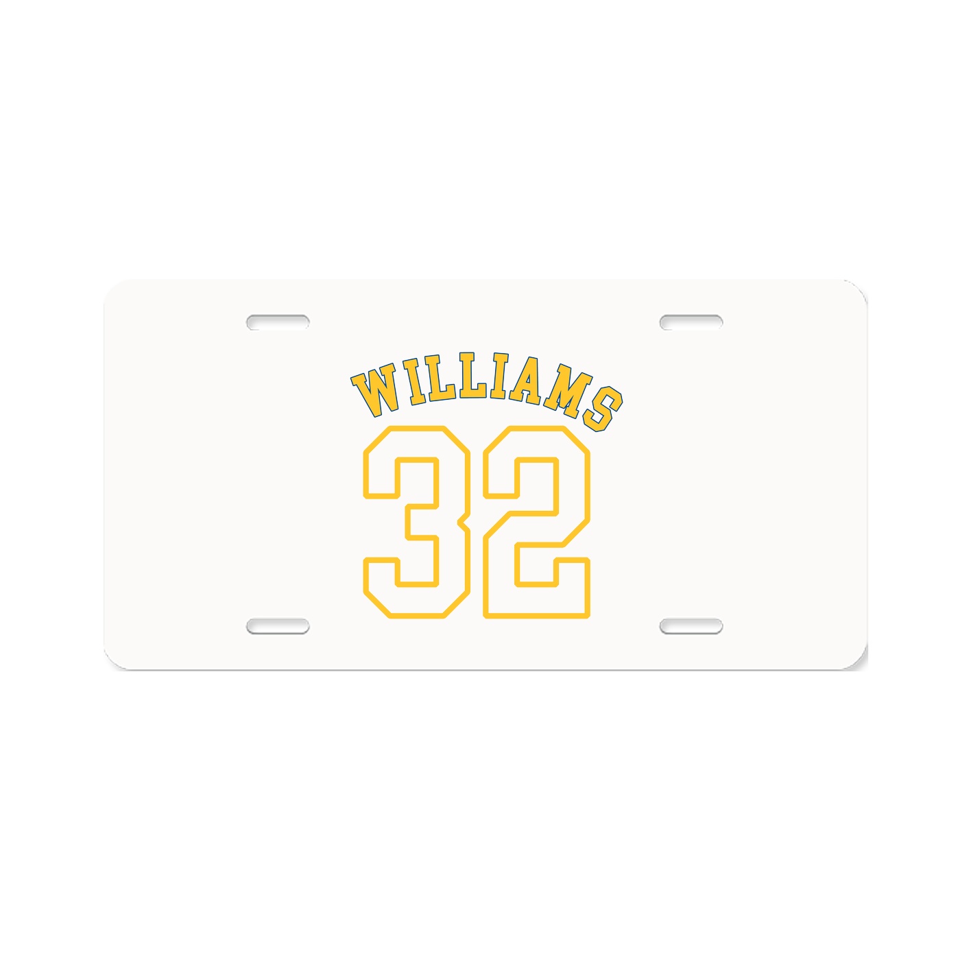 License Plate — Shirsey Arch in Classic