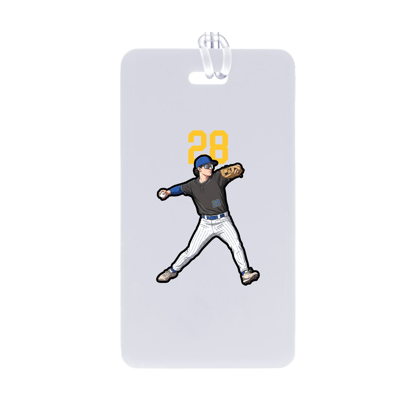 Bag Tag — Number Top in Classic
