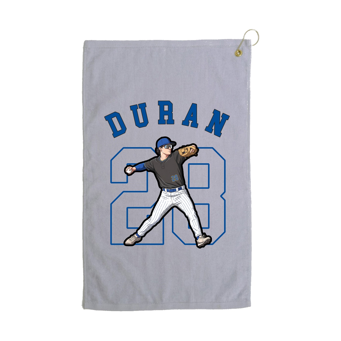 Golf Towel — Shirsey Arch in Grey