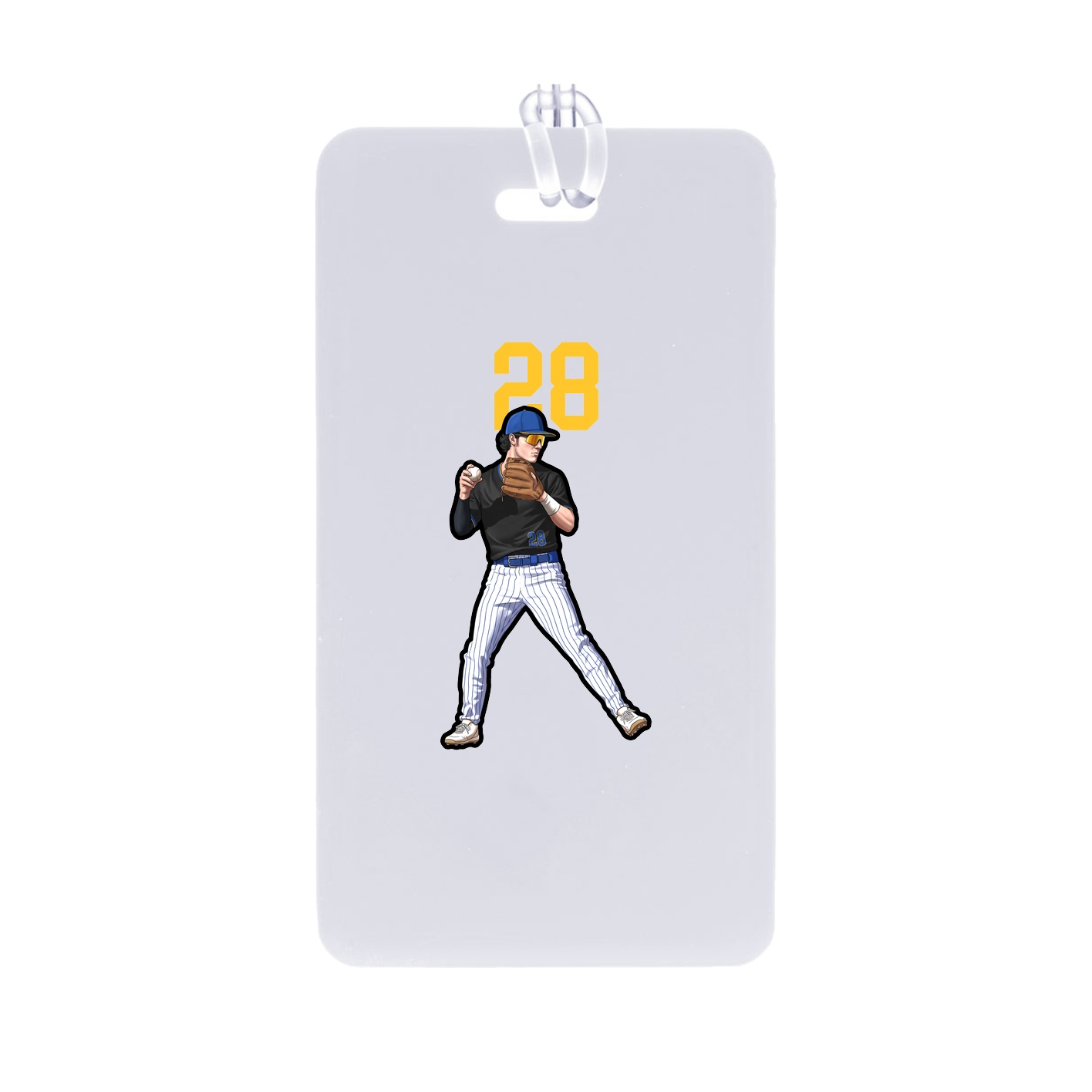 Bag Tag — Number Top in Classic