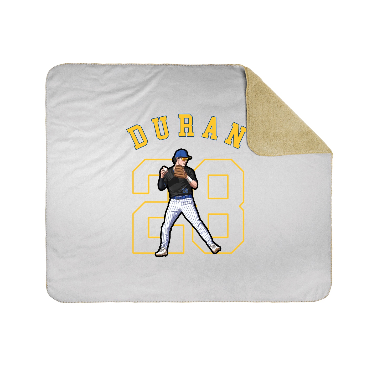 Throw Blanket — Shirsey Arch in White