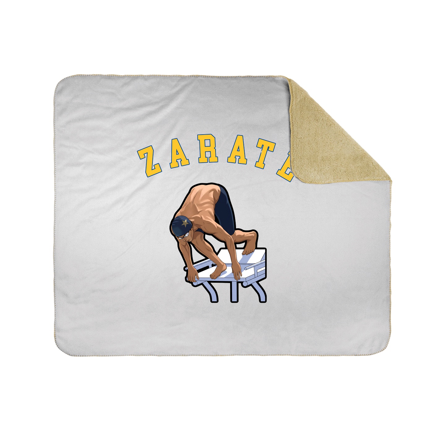 Throw Blanket — Shirsey Arch in White