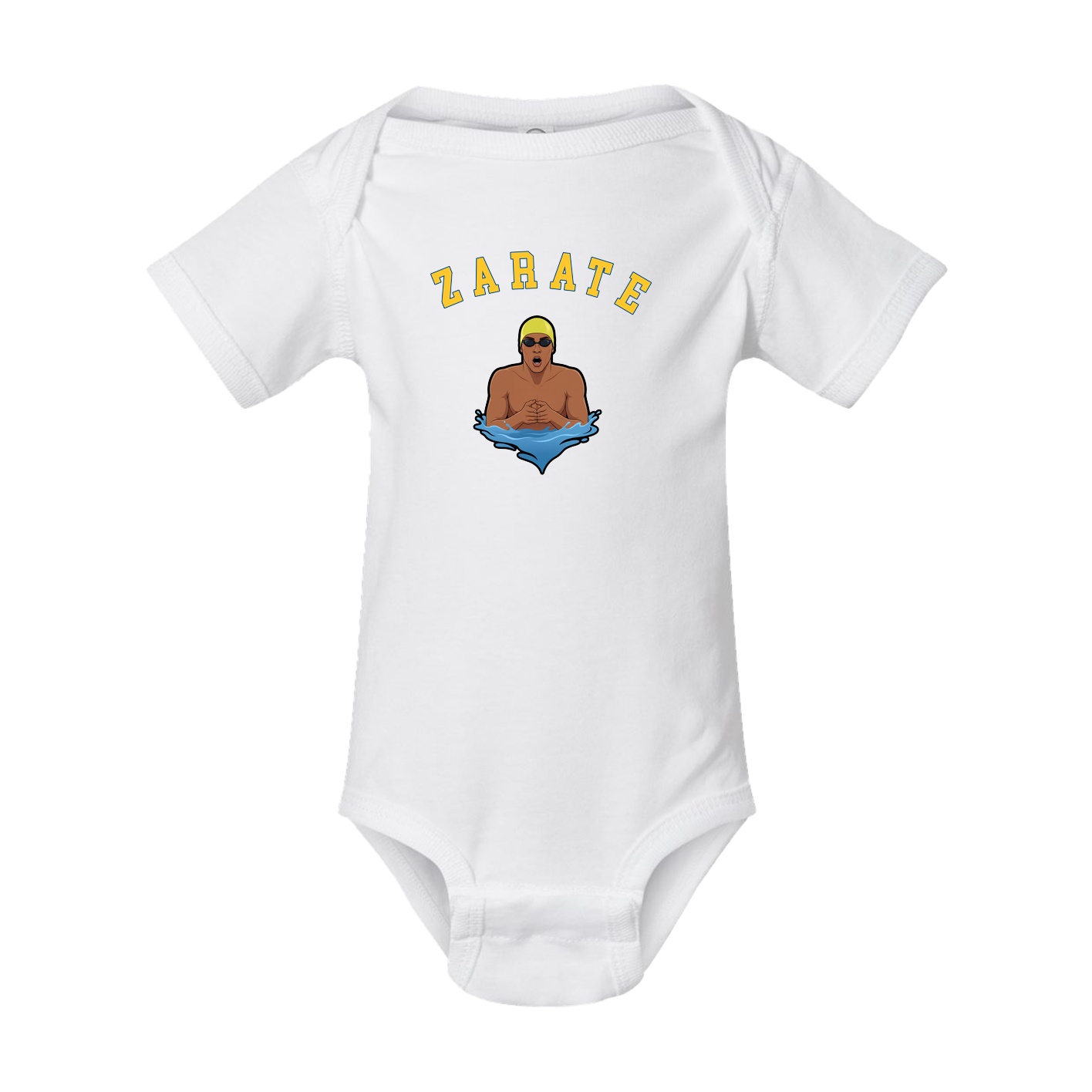 Baby Onesie — Shirsey Arch in White